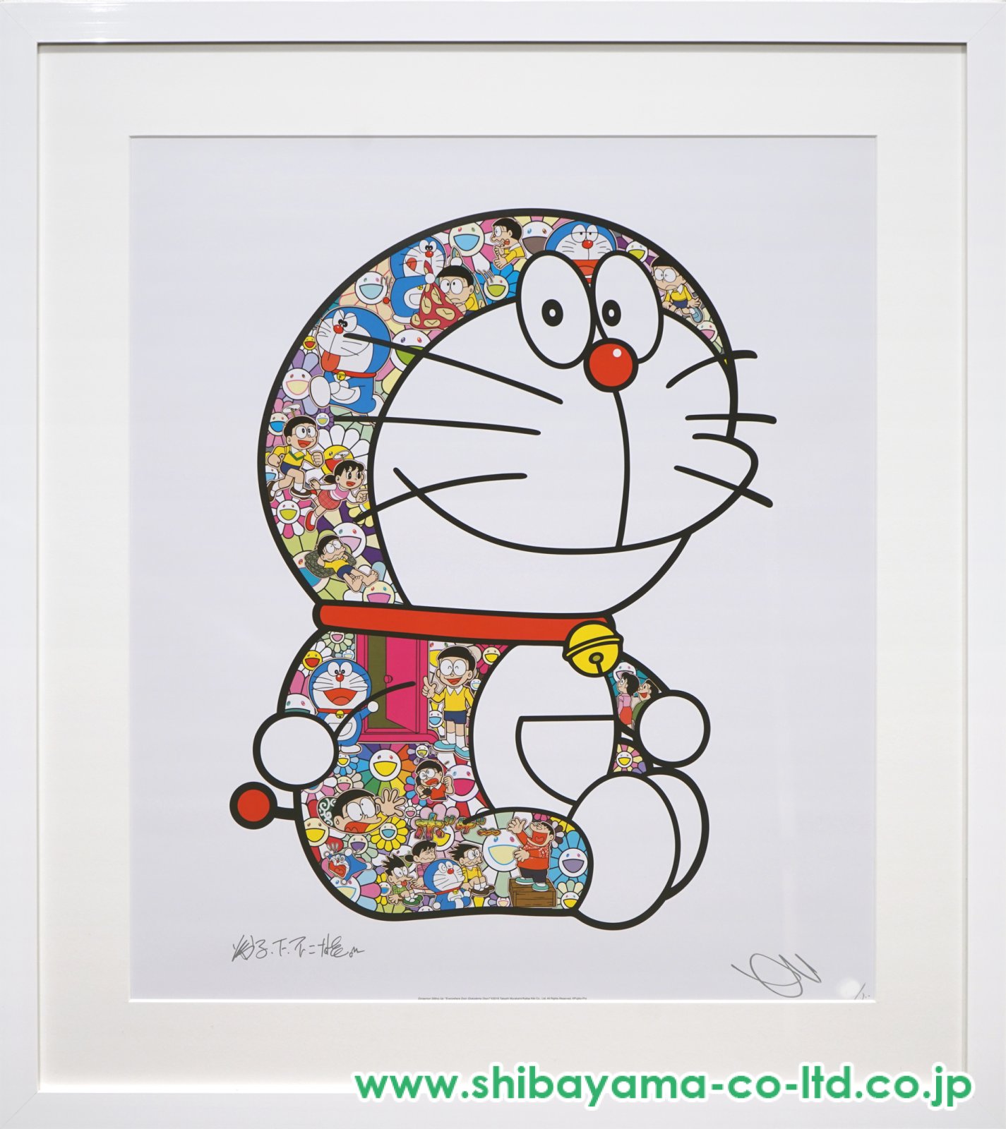 村上隆×ドラえもん 「どこでもドア いろいろあるよ」 版画 村上隆 どこでもドア いろいろあるよ | 絵画など美術品の販売と