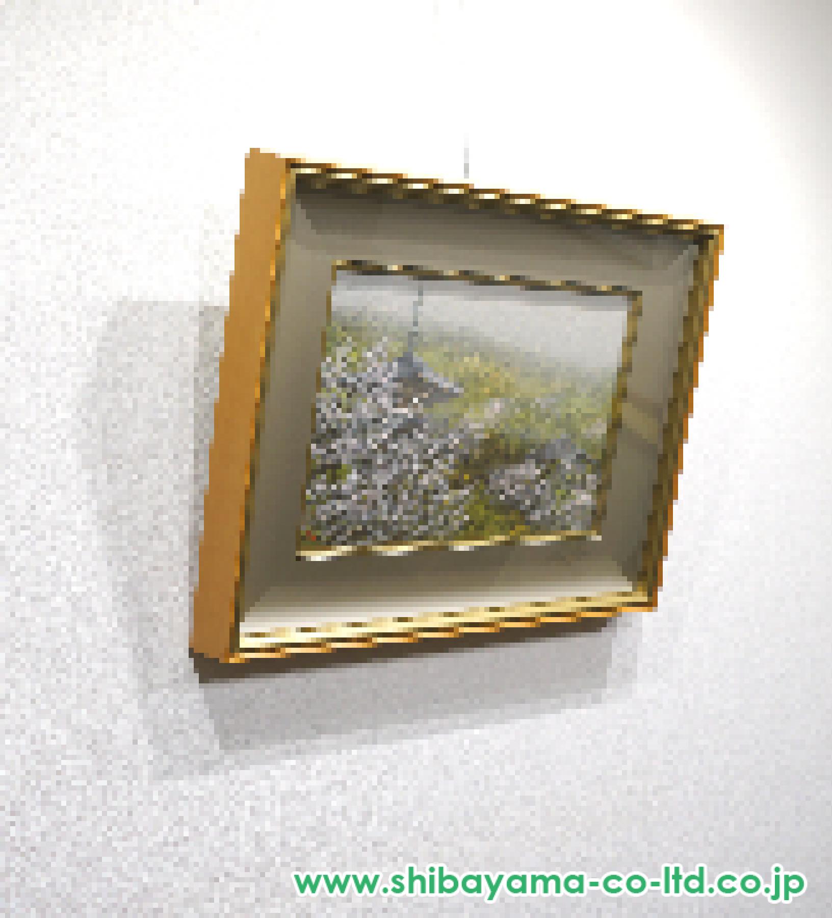 清水規「朝霞」日本画 P6号 :: 絵画買取・販売 - シバヤマ