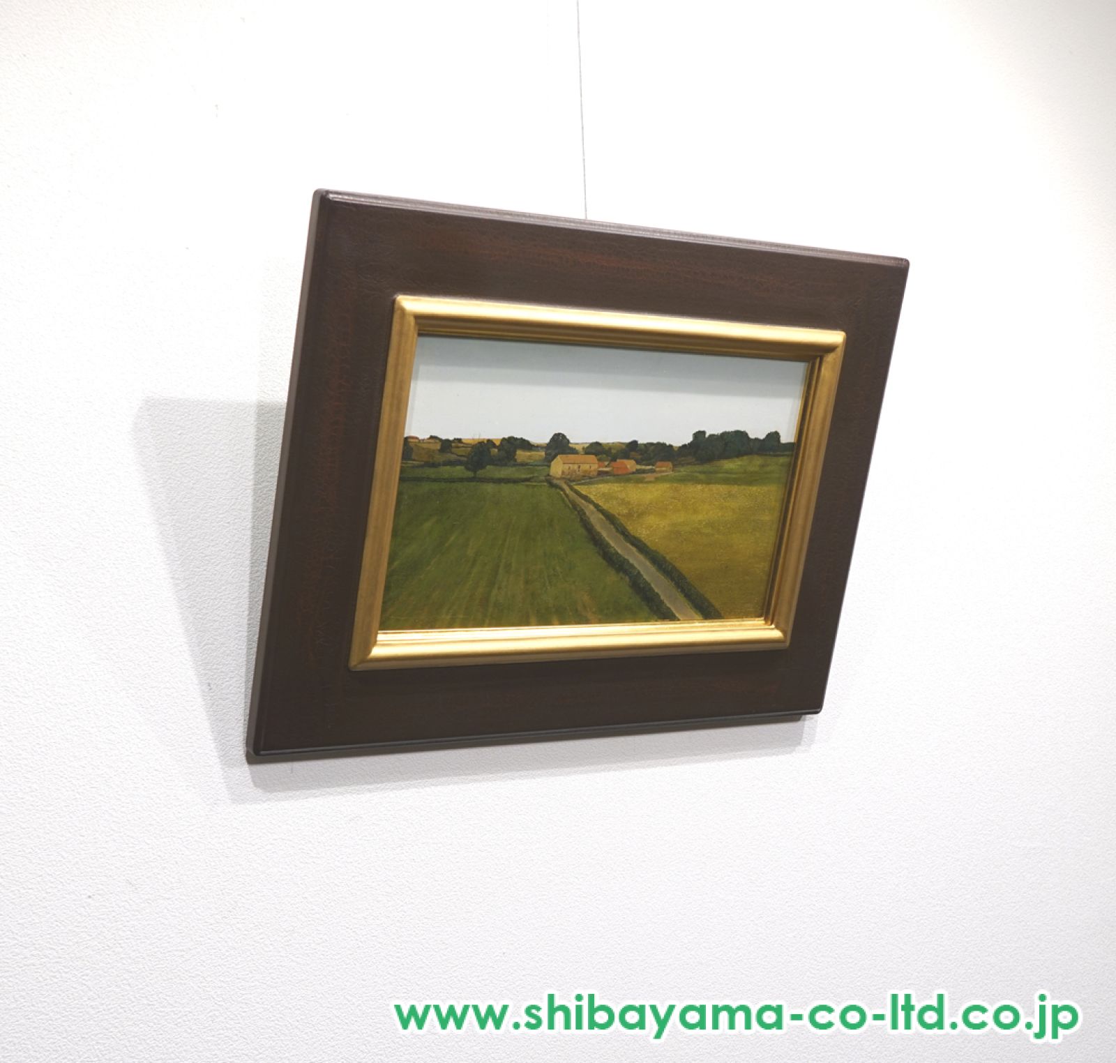 小木曽誠「南仏」油彩 M6号 :: 絵画買取・販売 - シバヤマ