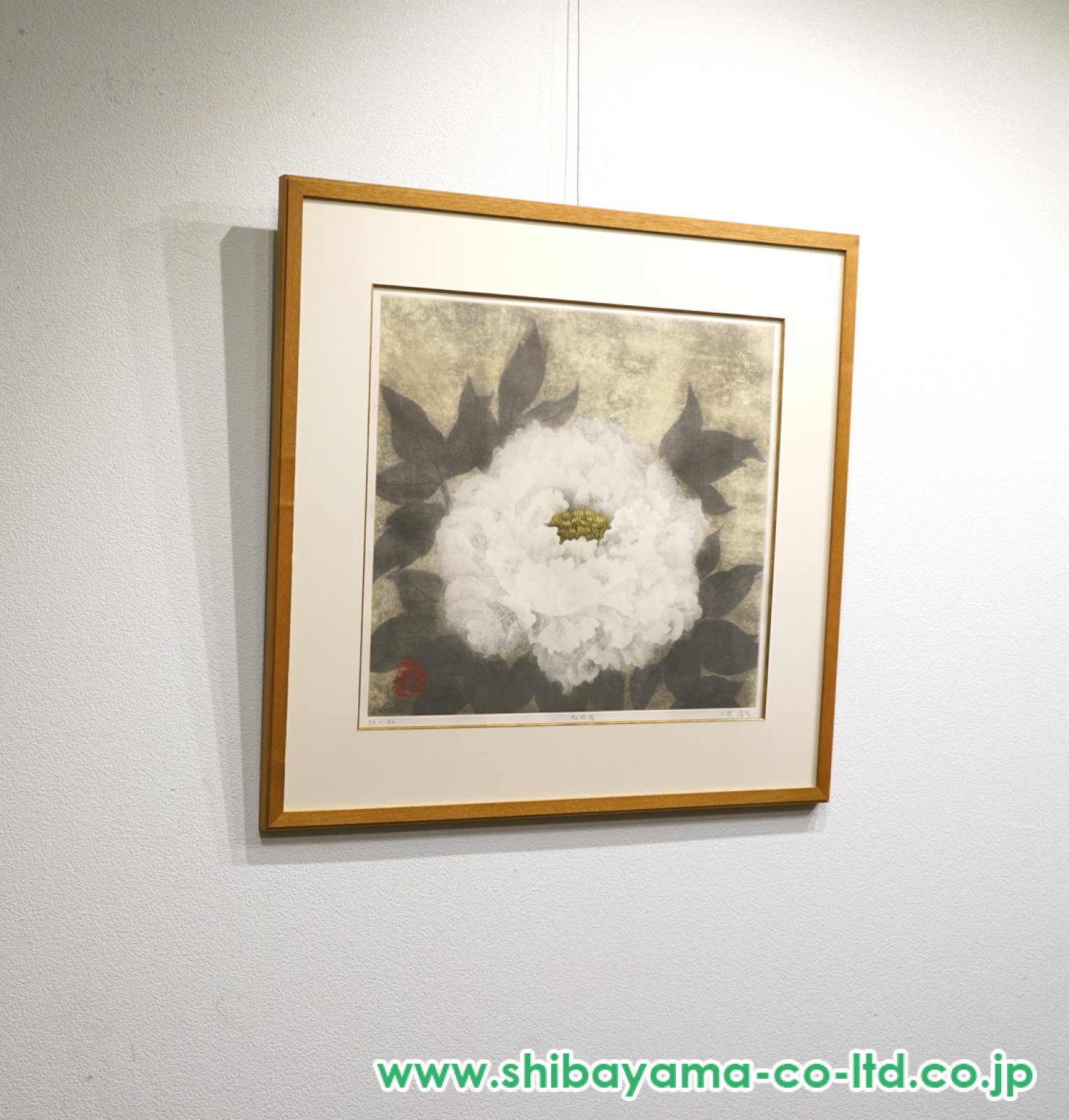 小泉淳作「牡丹花」エッチング :: 絵画買取・販売 - シバヤマ