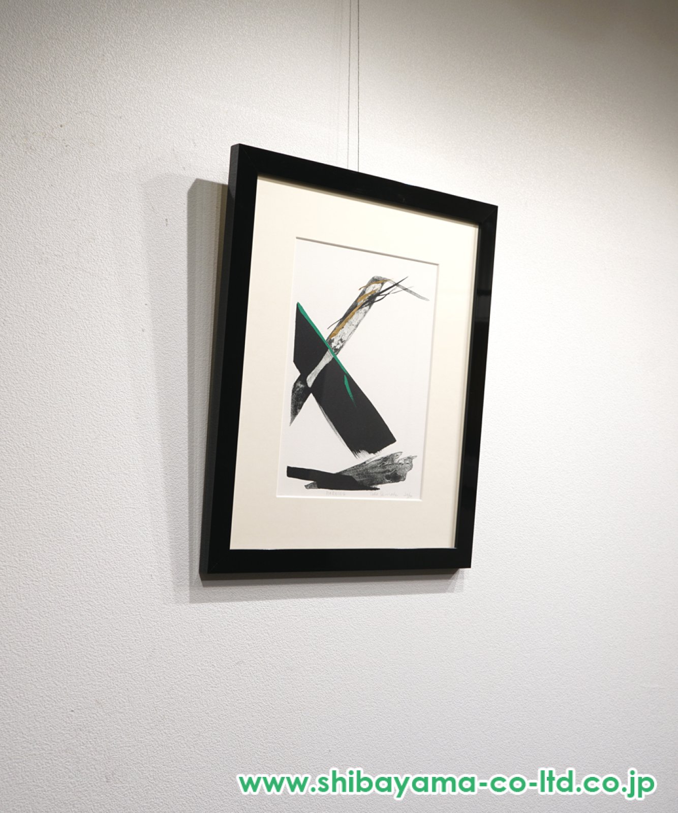 篠田桃紅 【調花 Antho Logy】 1997年 手彩色 リトグラフ 篠田桃紅 【調花 Antho Logy】 1997年 手彩色 リトグラフ □篠田