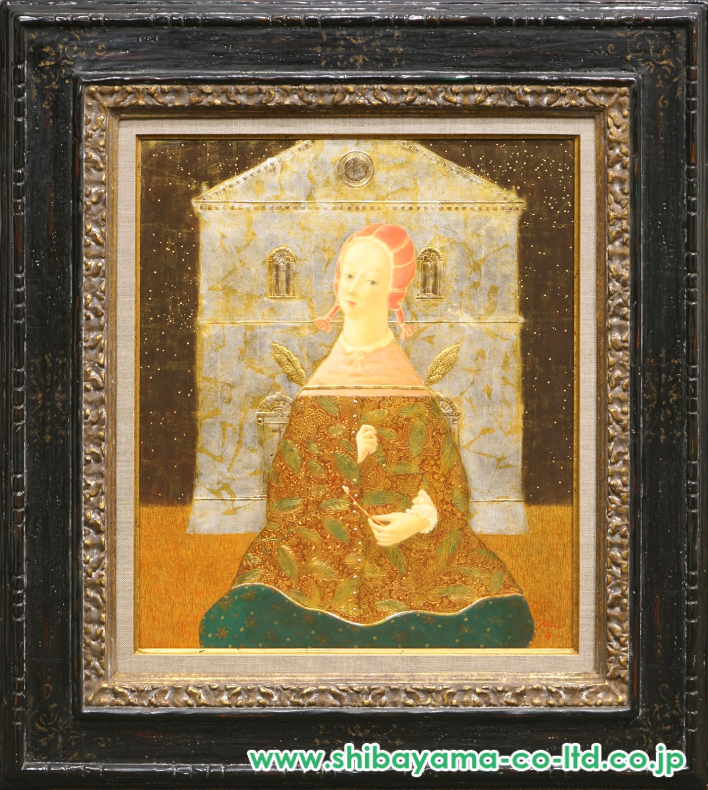 福岡通男「Sonatina」ミクストメディア 10号 :: 絵画買取・販売