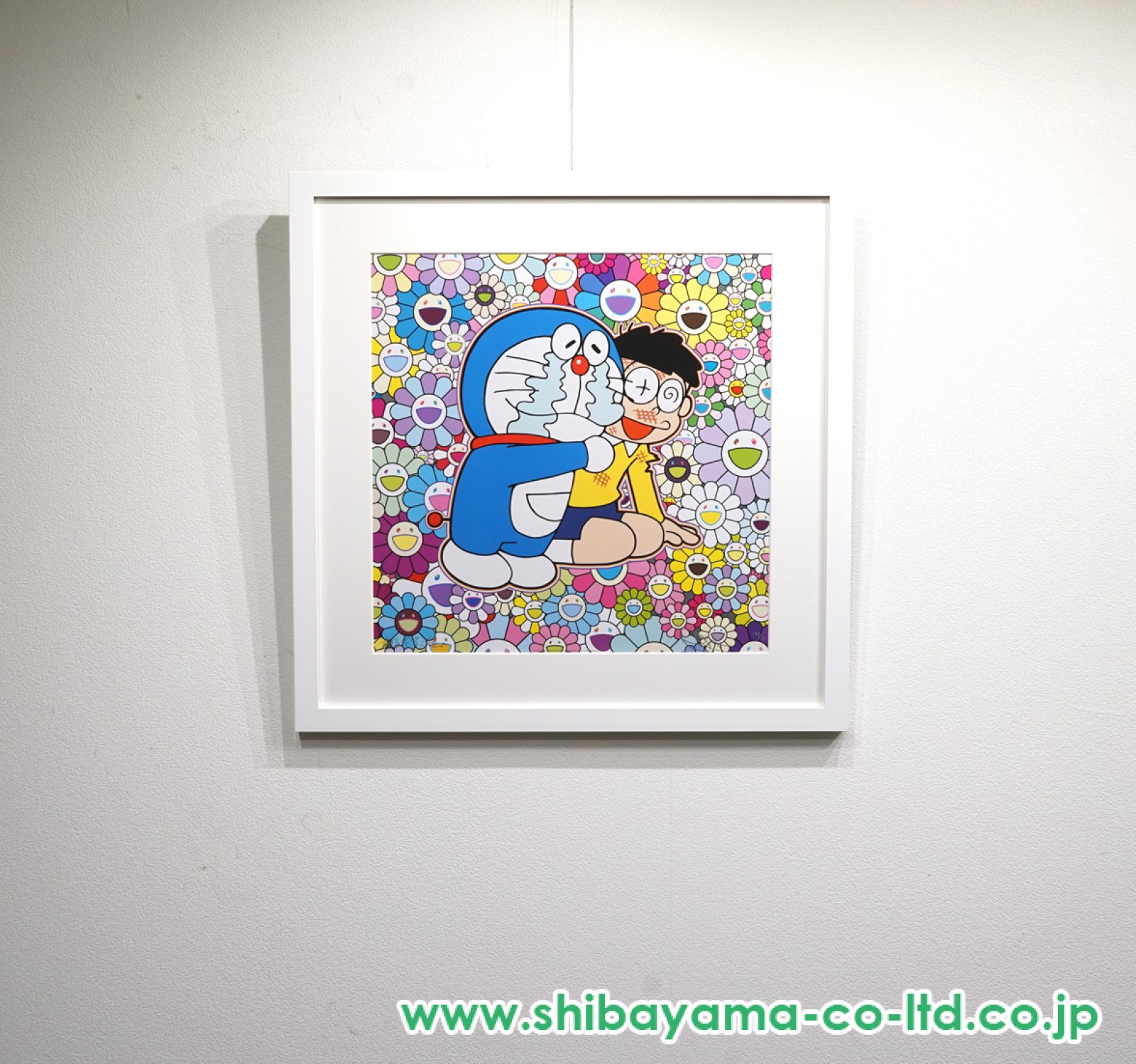 村上隆「友情よ、永遠に！」オフセットプリント :: 絵画買取