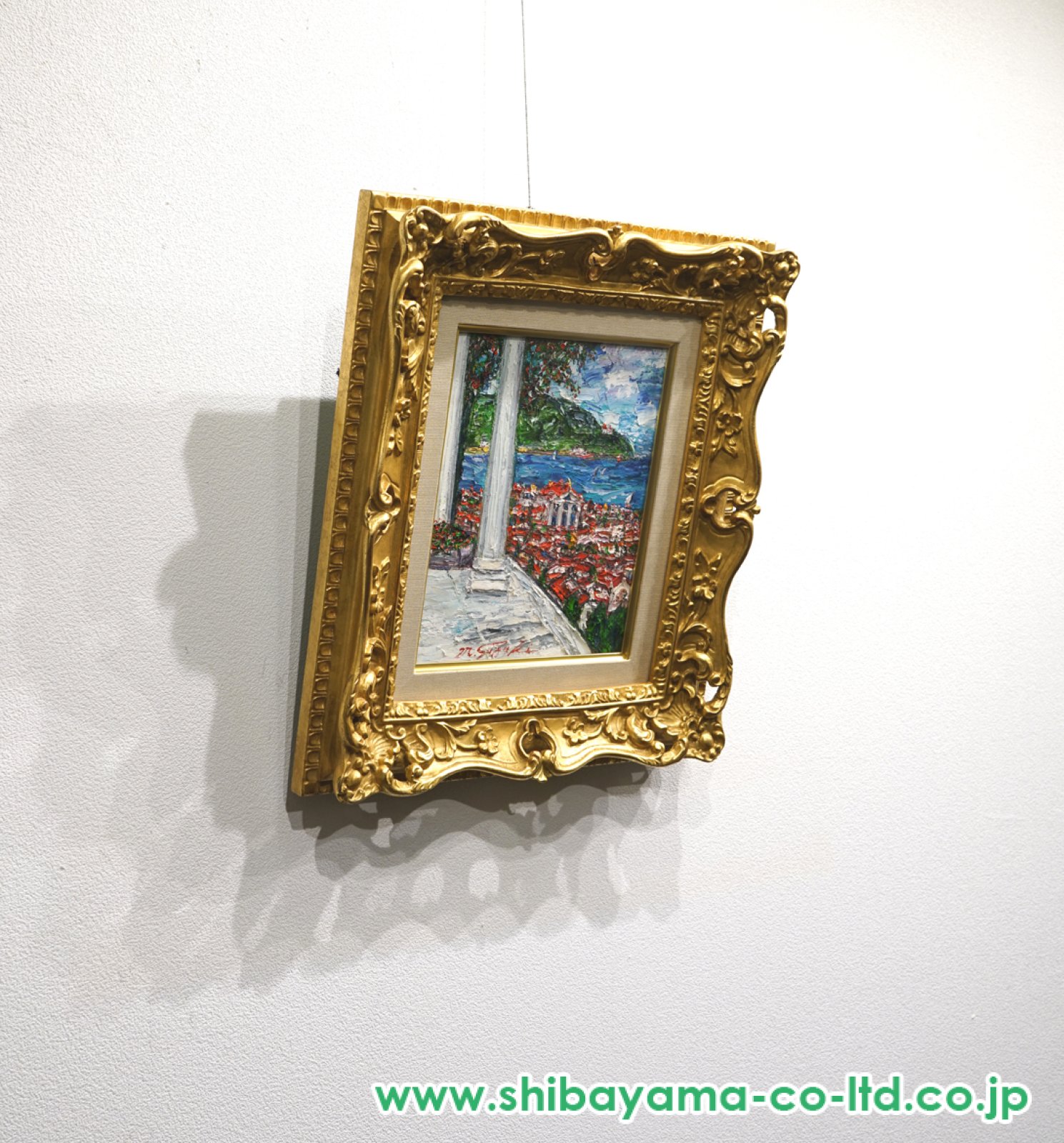 鈴木マサハル、アルハンブラ、希少な画集より、新品高級額・額装付、状態良好 鈴木マサハル、アルハンブラ、希少な画集より、新品高級額・額装