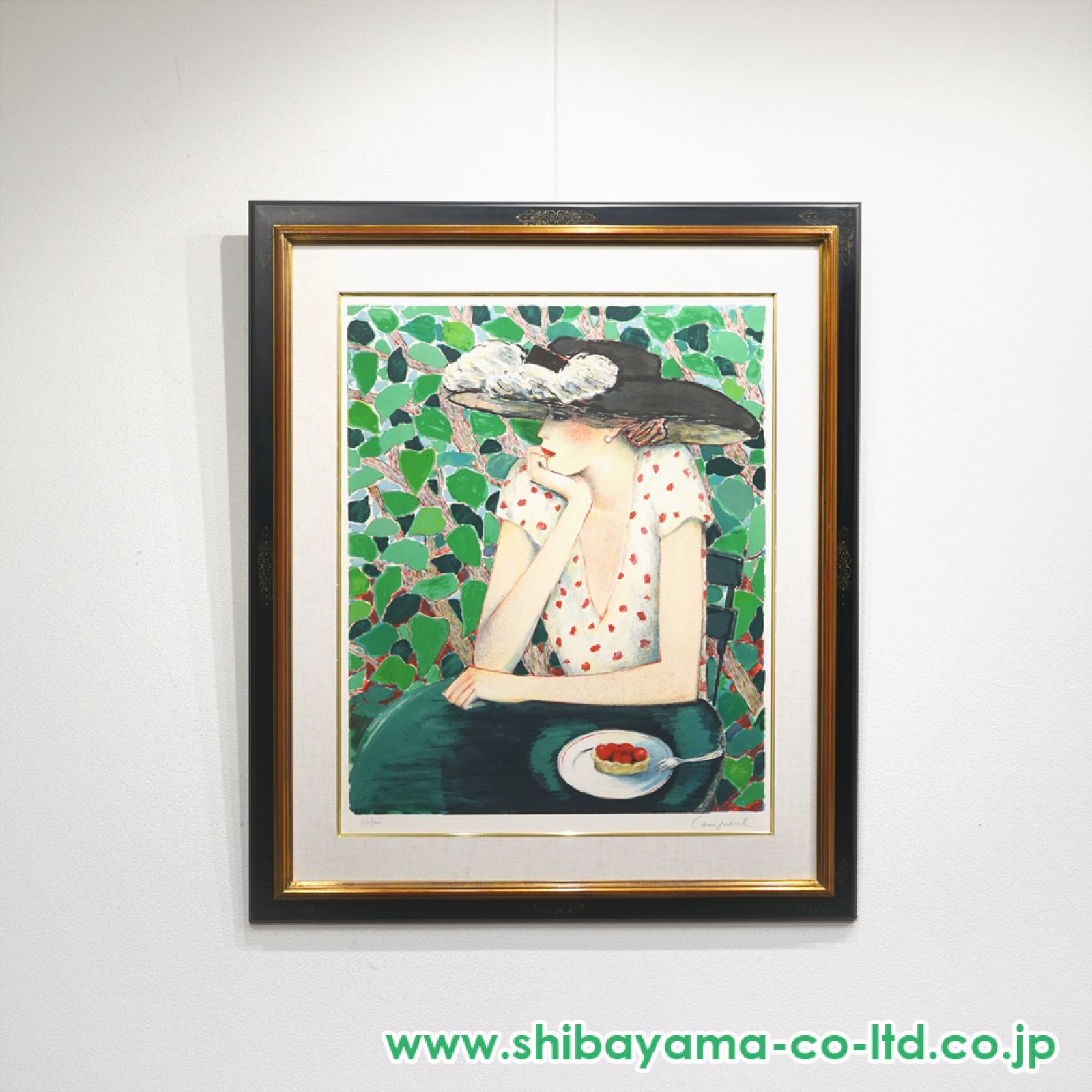 ジャン＝ピエール・カシニョール「甘い誘惑」リトグラフ :: 絵画