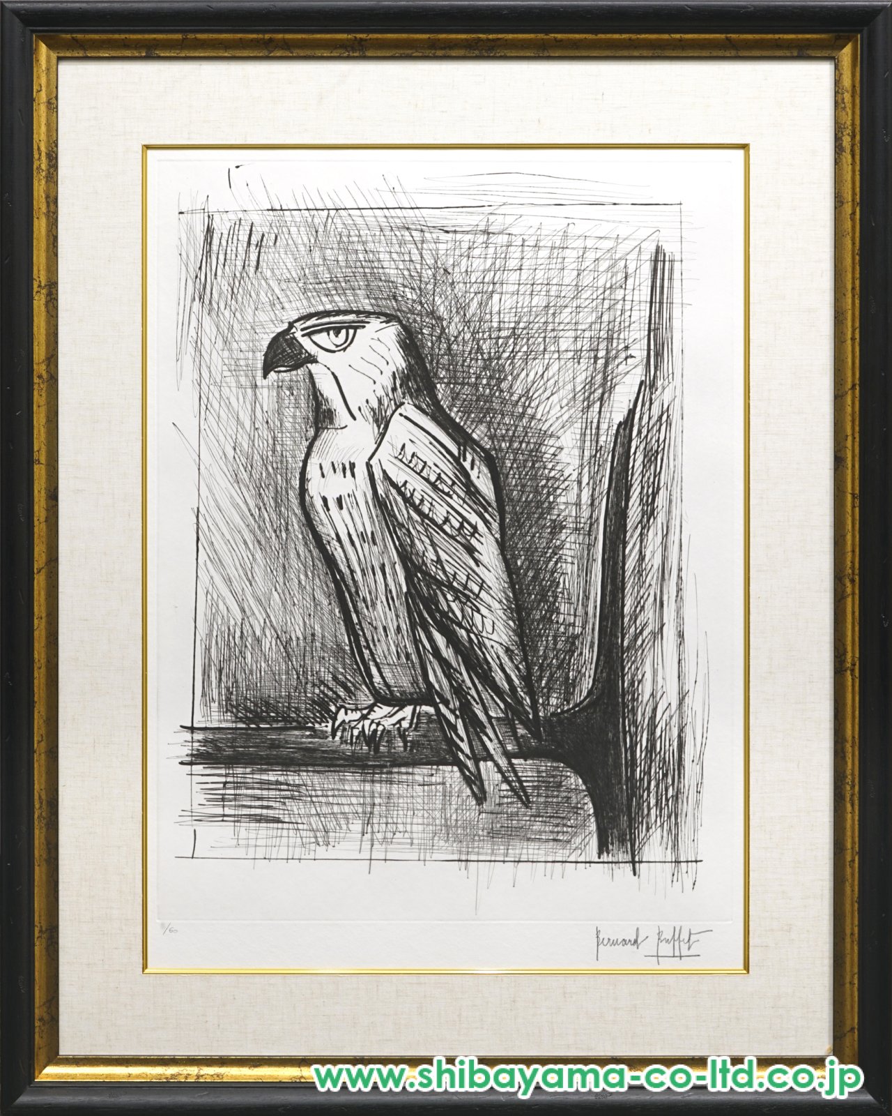 ベルナール　ビュッフェ　『二羽の鳥』 Amazon | ベルナール ビュッフェ 『二羽の鳥 【LITHOGRAPHIES