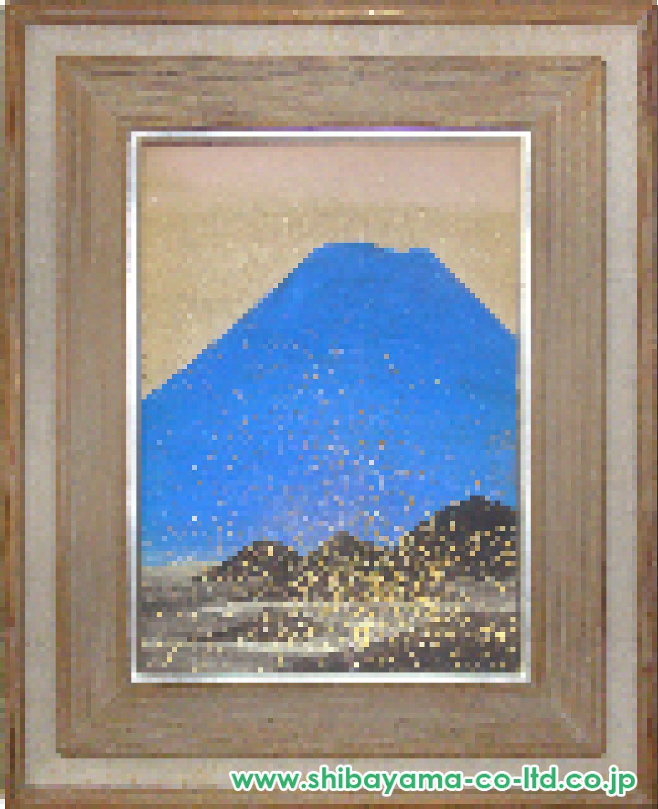 千住博「朝の富士」日本画 F4号 :: 絵画買取・販売 - シバヤマ
