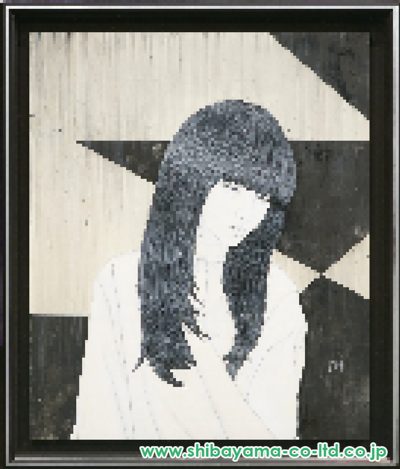 川島優「FRAGMENTBOX」日本画 20号 :: 絵画買取・販売 - シバヤマ