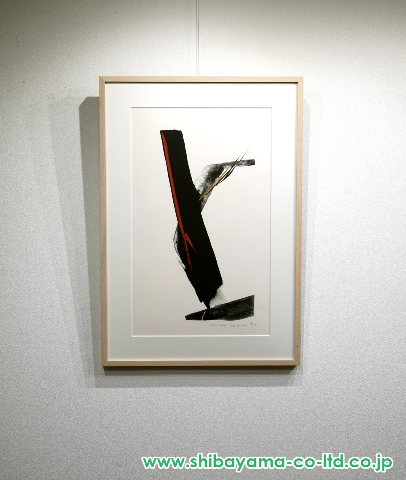 nameko＊シモン ヘイロン リトグラフ アート 額縁 インテリア 紅葉した1本木 アートフレーム105cm | 全ての商品 |インテリア