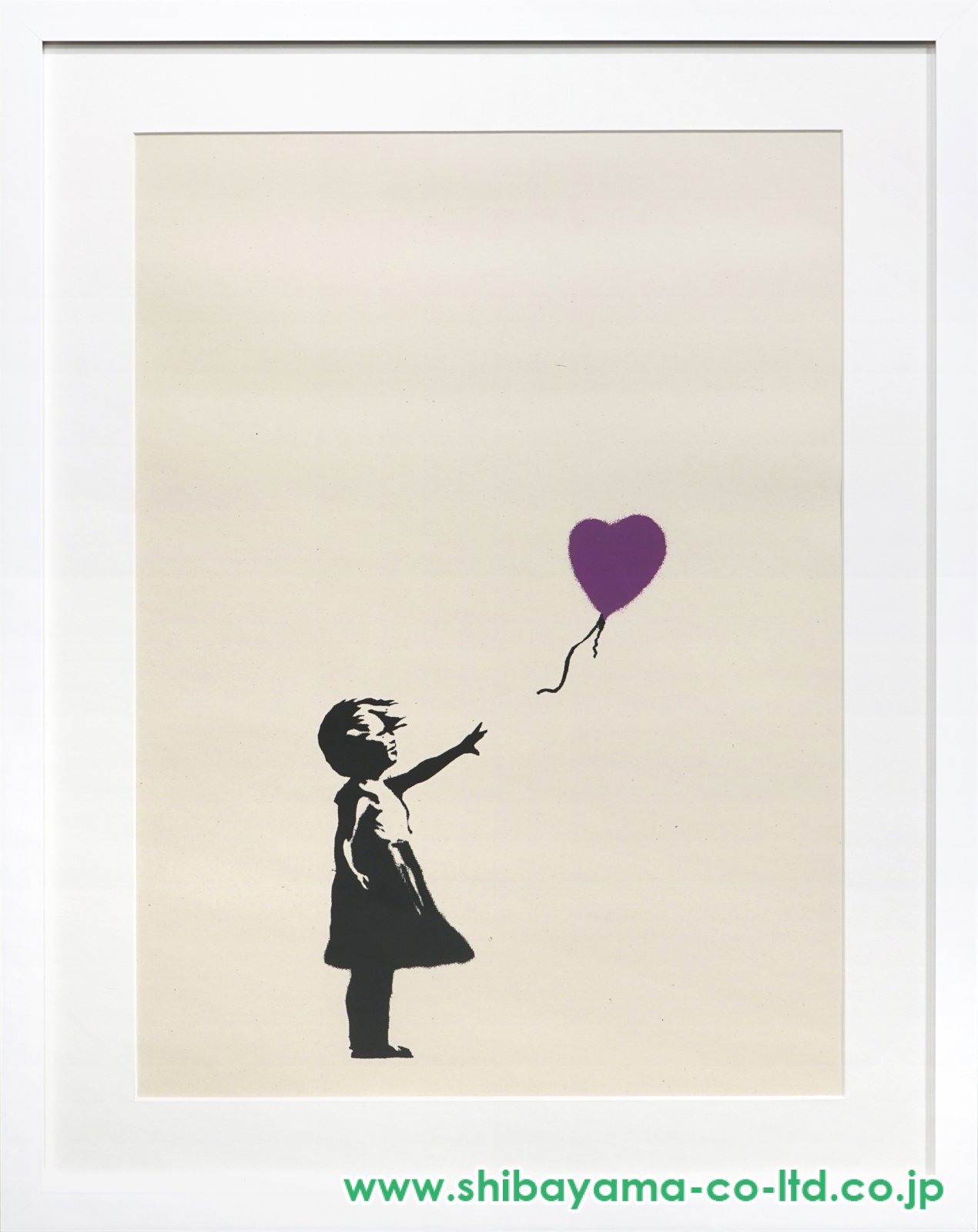 バンクシー Banksy Happy Hoppers エスタンプリトグラフ バンクシー「ハッピー チョッパーズ/Happy Choppers」展示用