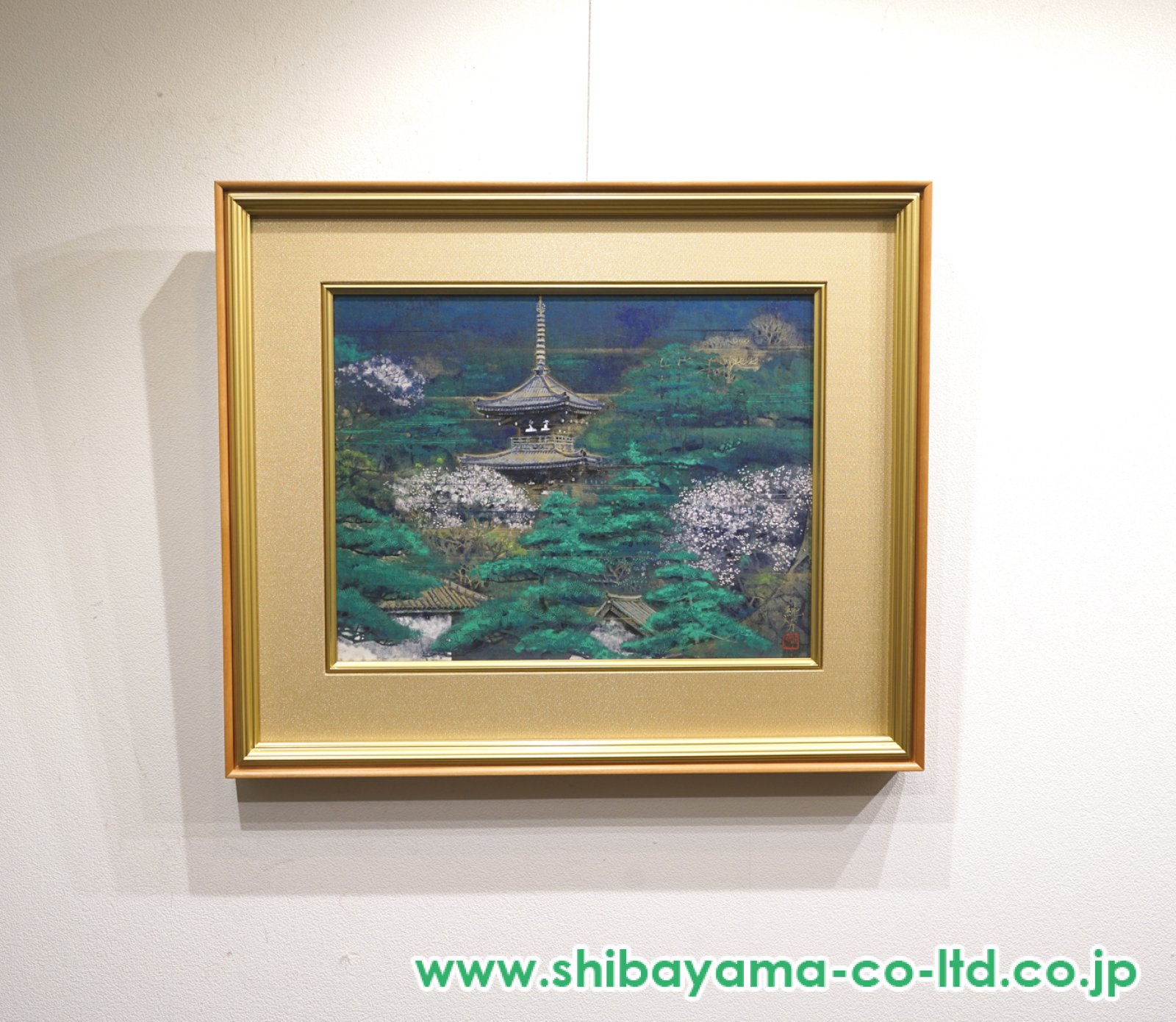 後藤 純男、当麻の春、限定580部 大判画集画、高級額装付 後藤 純男、当麻の春、限定580部 大判画集画、高級額装付 2025年