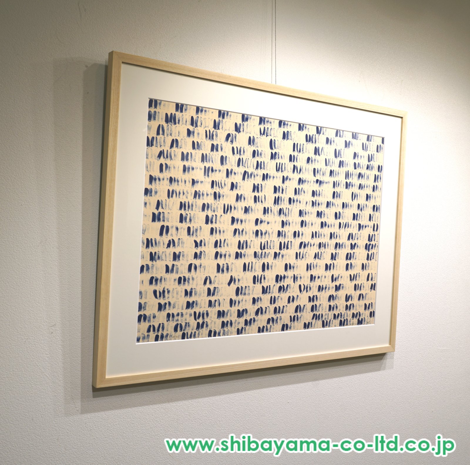 李禹煥「From Point I」シルクスクリーン :: 絵画買取・販売 - シバヤマ