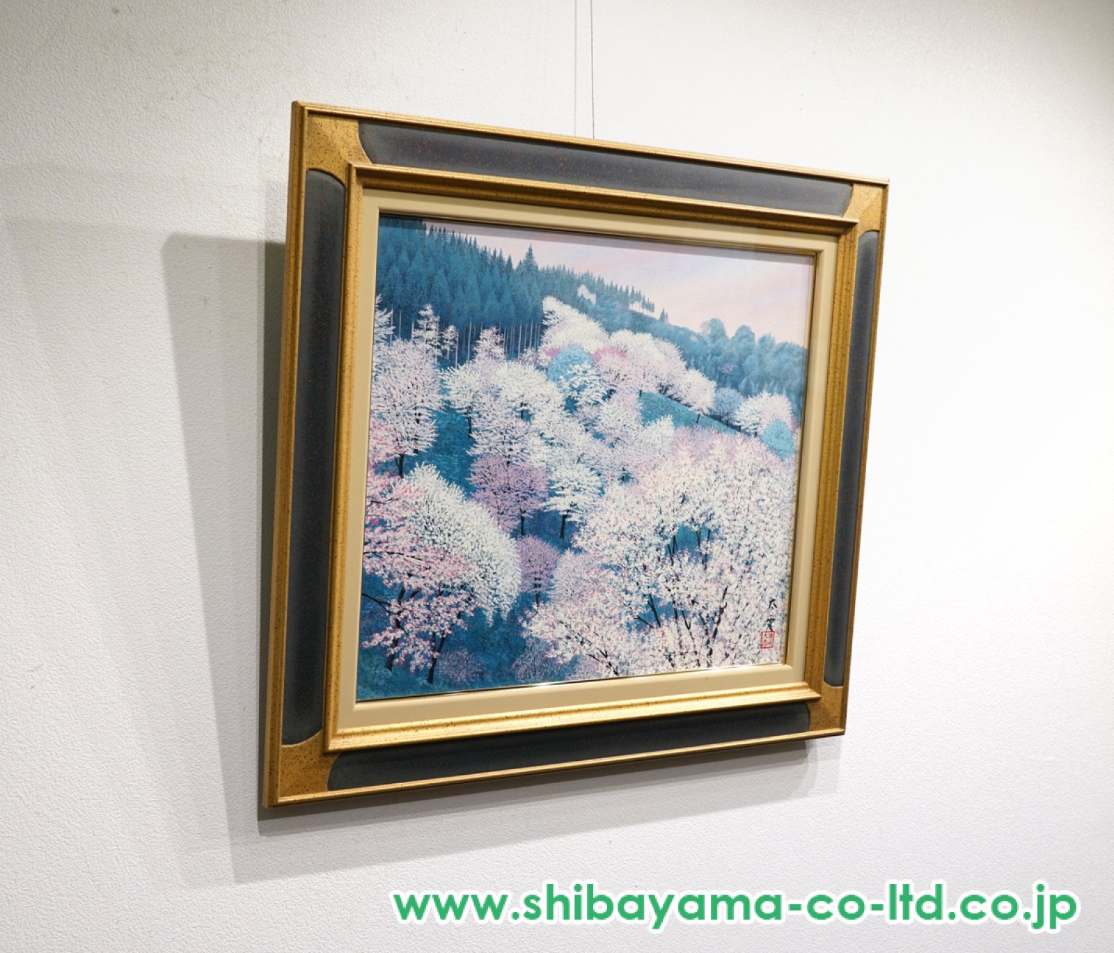 今関アキラコ油彩古都ブルージュ額サイズ（約４６５Ｘ３９５ｍｍ） 百瀬太虚「払旦」油彩 10号 :: 絵画買取・販売 - シバヤマ