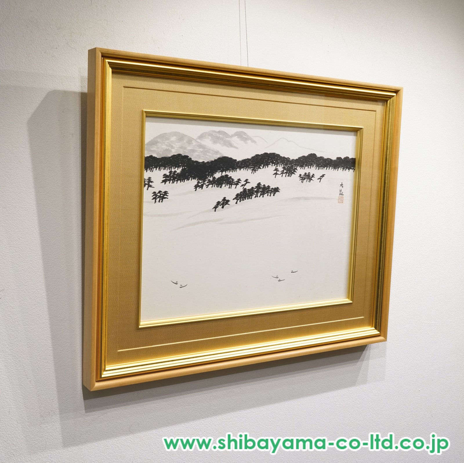 横山大観「春之海」日本画 :: 絵画買取・販売 - シバヤマ