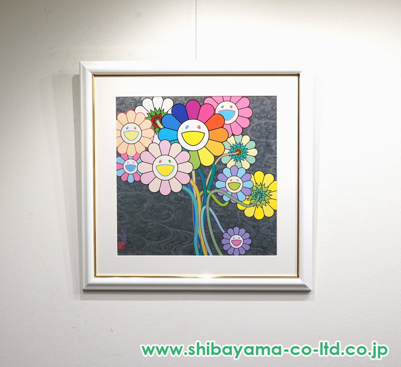 村上隆「光琳とウォーホル」オフセットプリント :: 絵画買取・販売