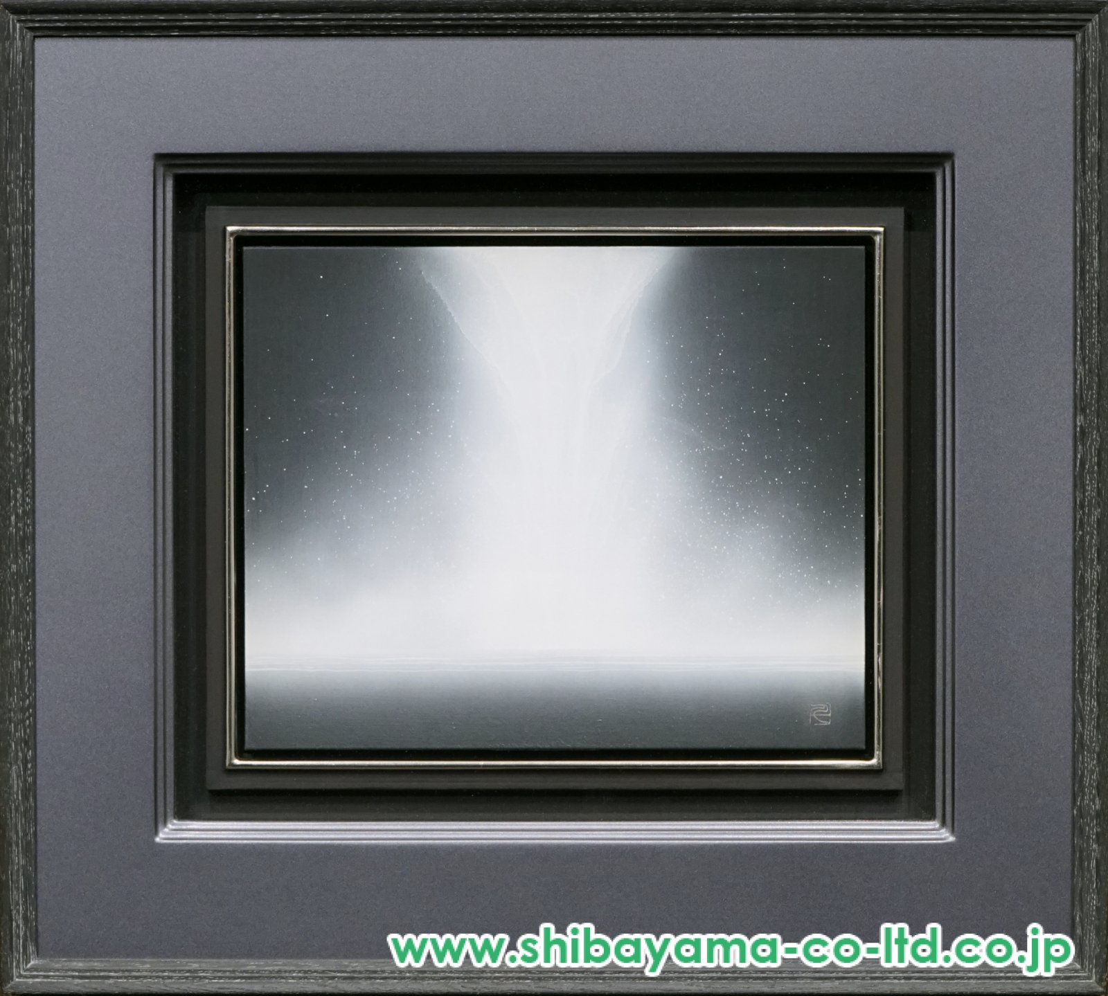 千住博「ウォーターフォール」日本画 3号 :: 絵画買取・販売 - シバヤマ