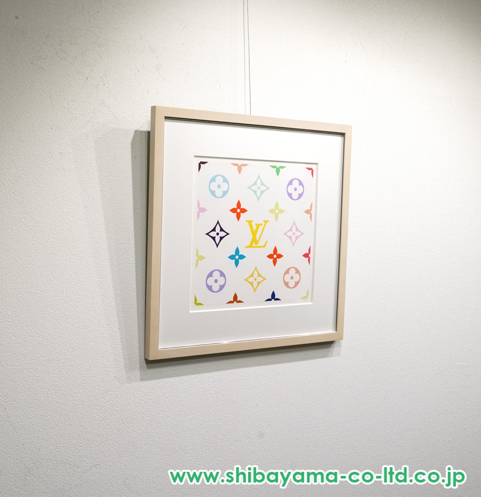 村上隆「SUPERFLAT Monogram（lemon)」シルクスクリーン :: 絵画買取