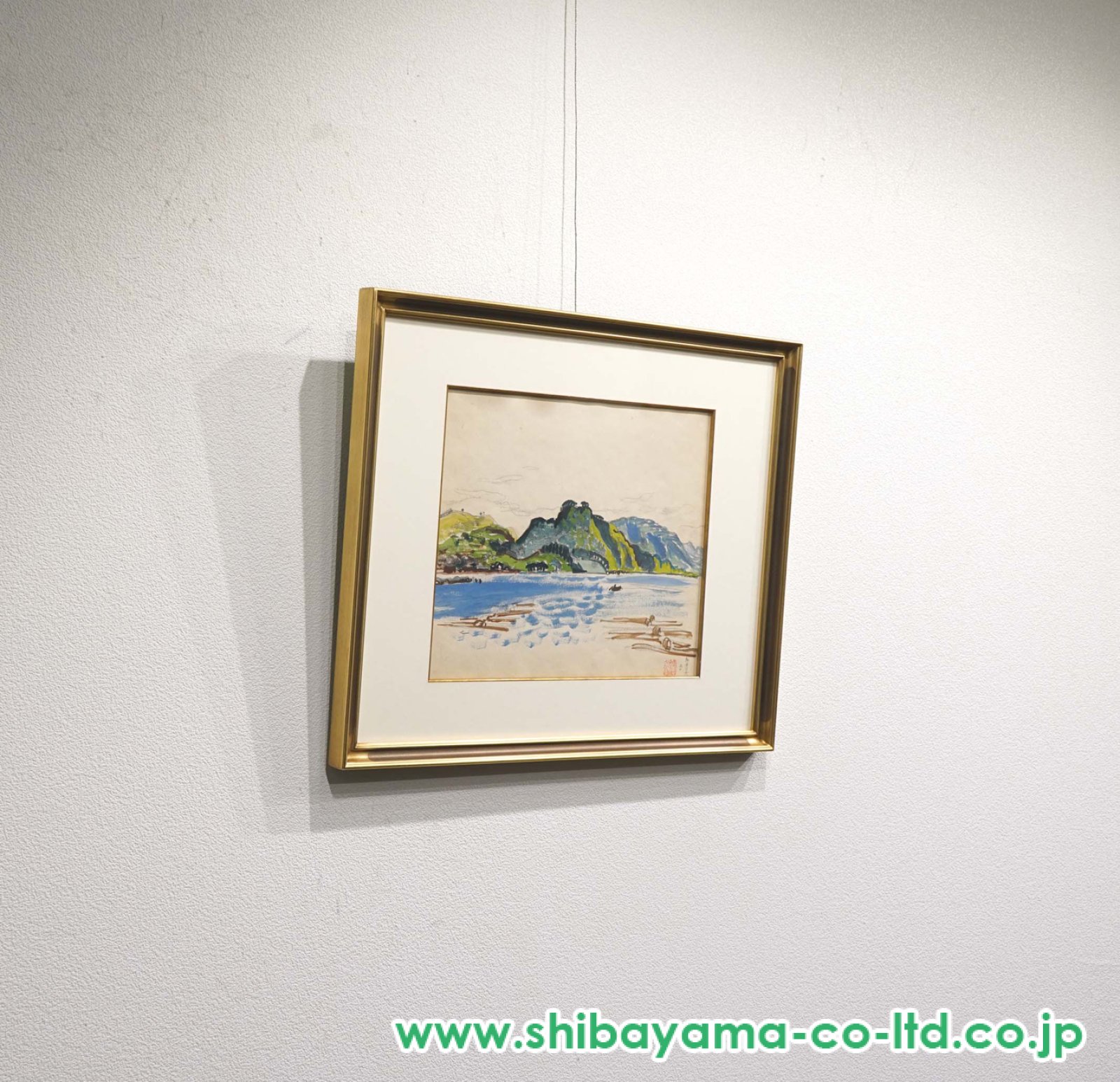 児玉幸雄　風景 児玉幸雄「パリー風景」油彩 SM