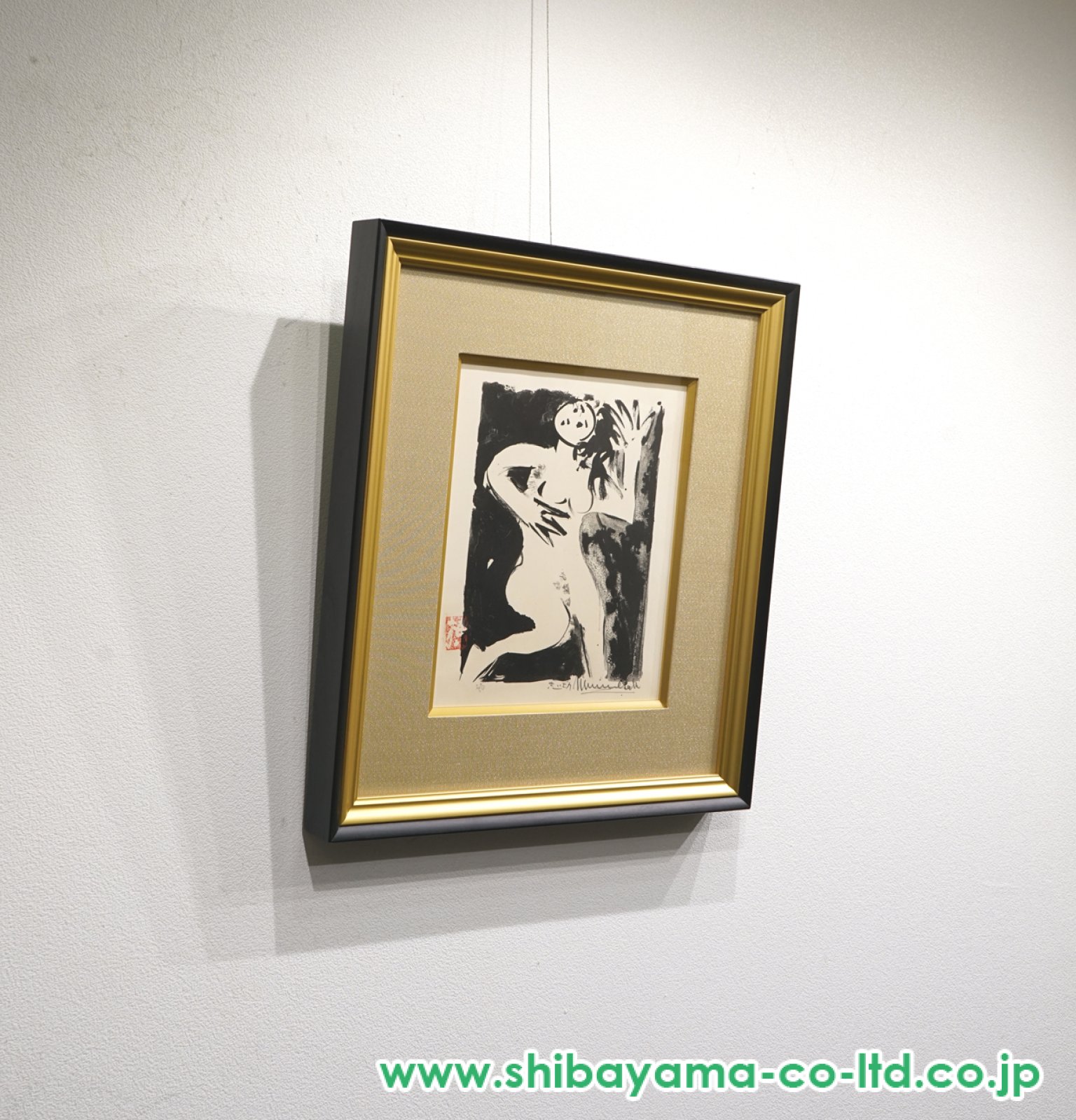 棟方志功「舞妃」リトグラフ :: 絵画買取・販売 - シバヤマ