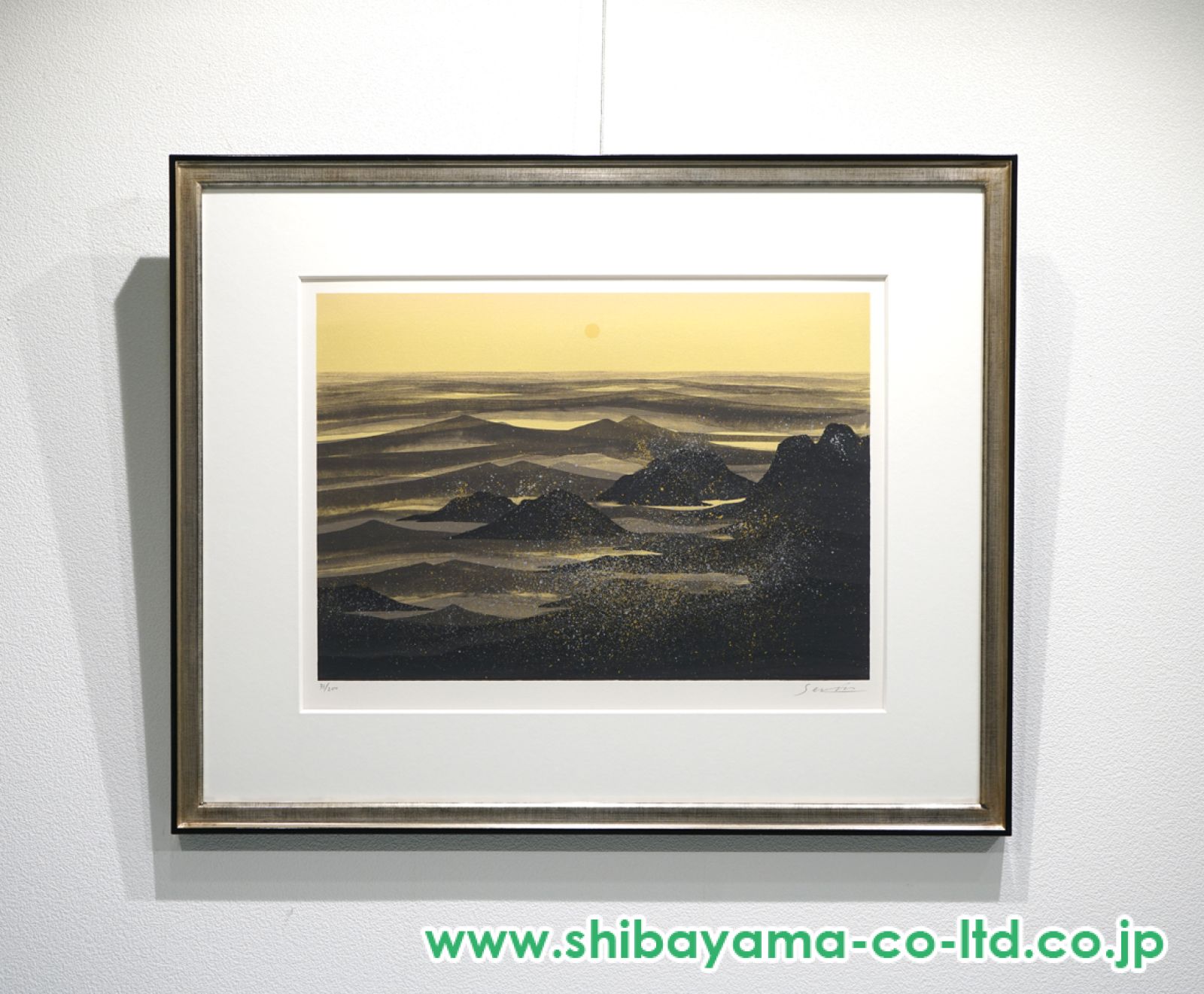 絵画 リトグラフ 6/10 版画 Kohana Seiichi作 89年製 絵画 リトグラフ 6/10 版画 Kohana Seiichi作 89年製 絵画