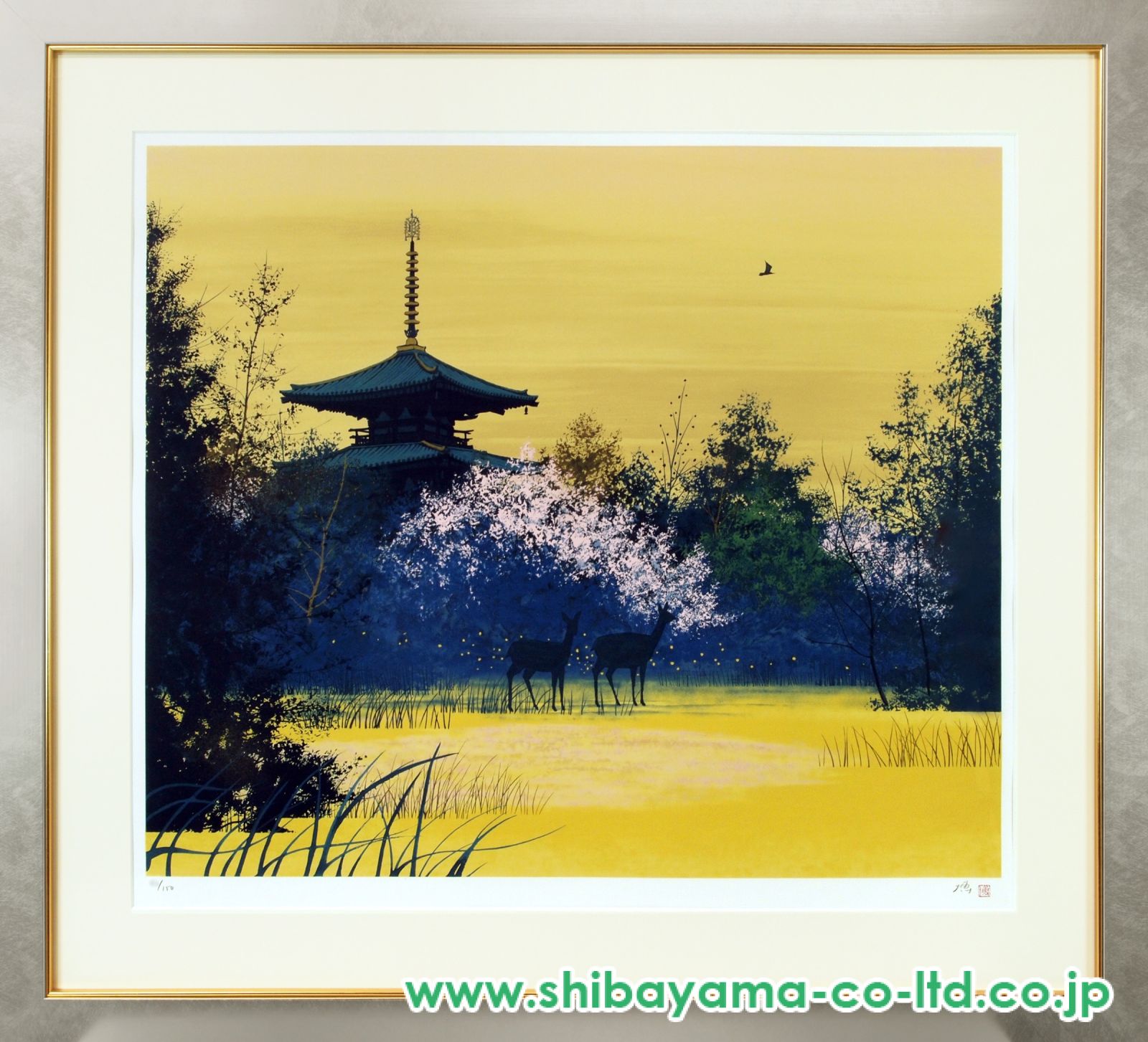 鑑定団　タイタニック号　夕景　絵画　リトグラフ　版画　初期刷り 鑑定団 タイタニック号 夕景 絵画 リトグラフ 版画 初期刷り