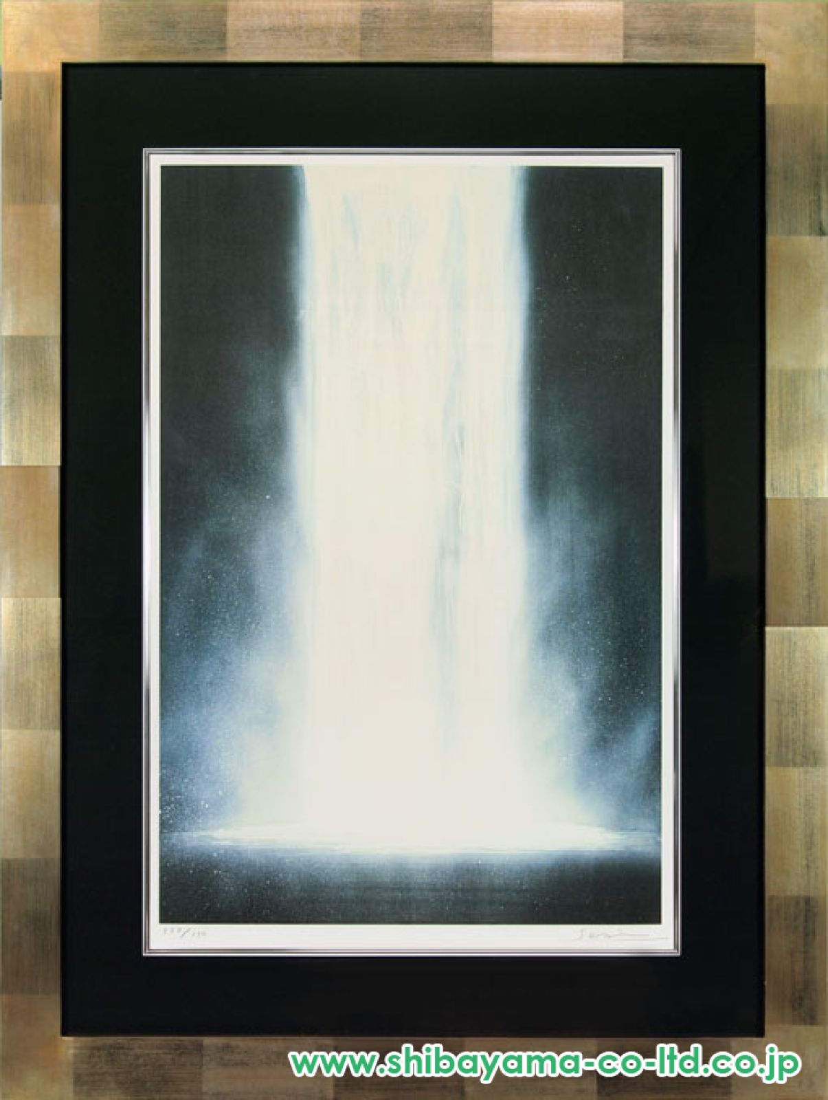 リチャード・クーパー、チヴォリの滝、希少画集画、新品額装付 大仲 千織、Harvest、希少画集画、新品額装 - メルカリ