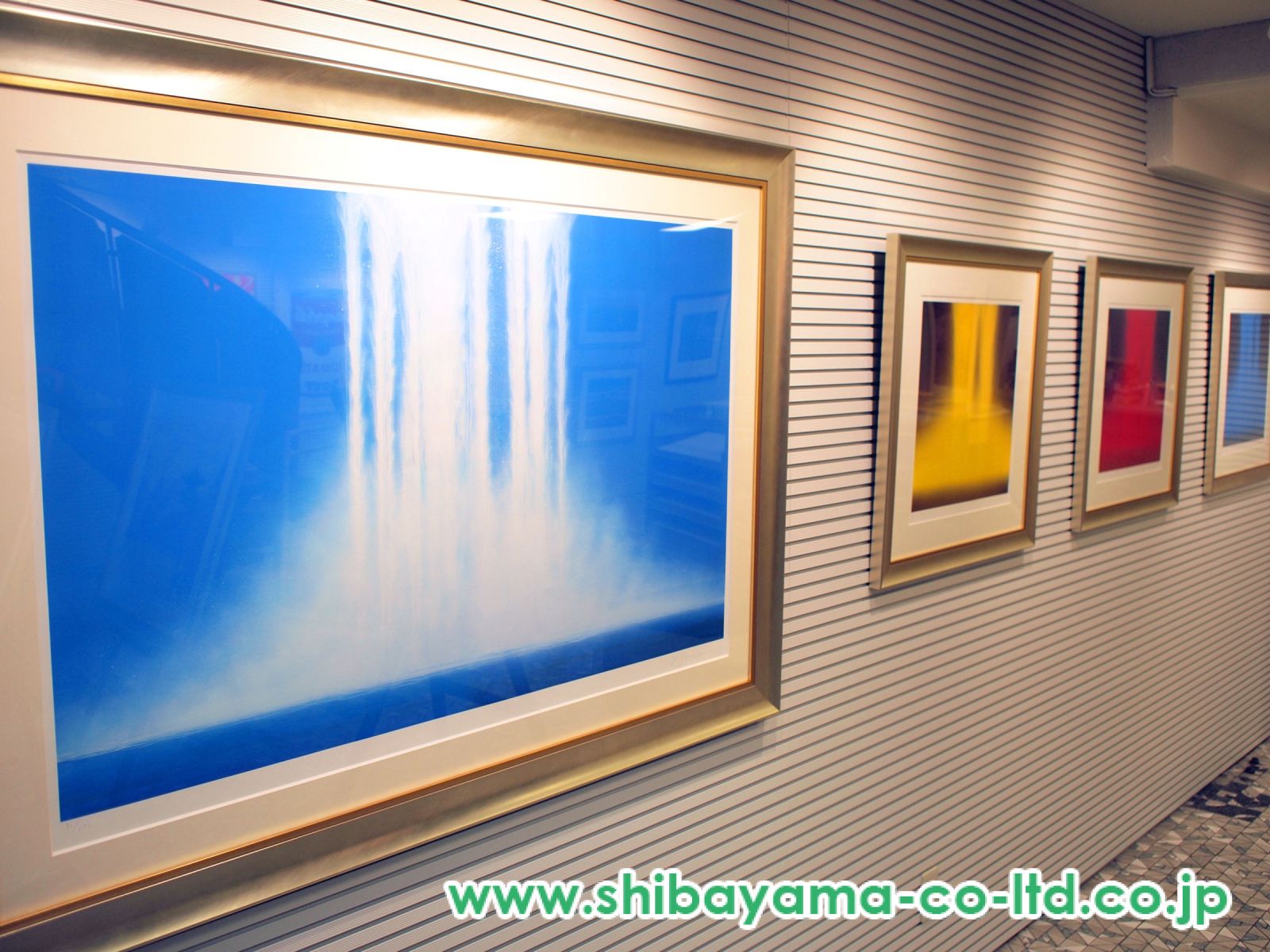 千住博「ウォーターフォールⅦ」HSエディション :: 絵画買取