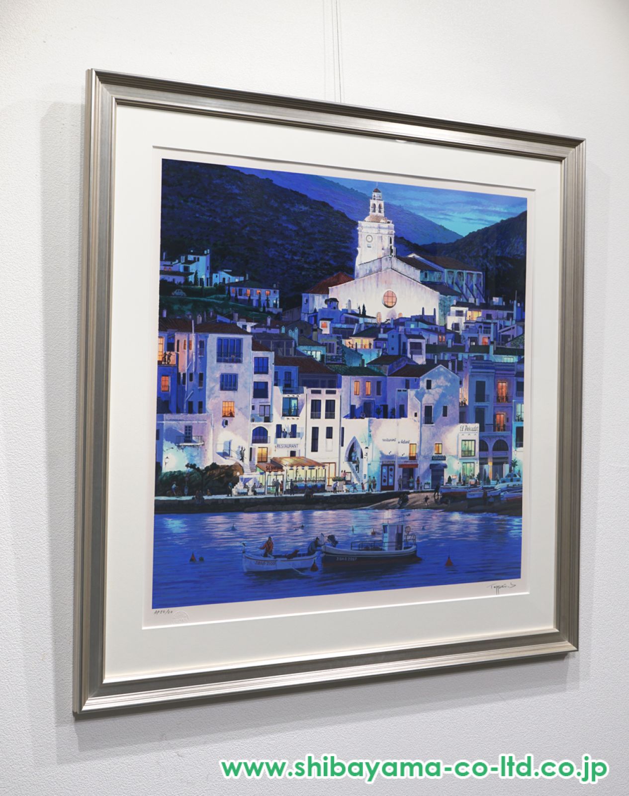 笹倉鉄平「カダケス」シルクスクリーン :: 絵画買取・販売