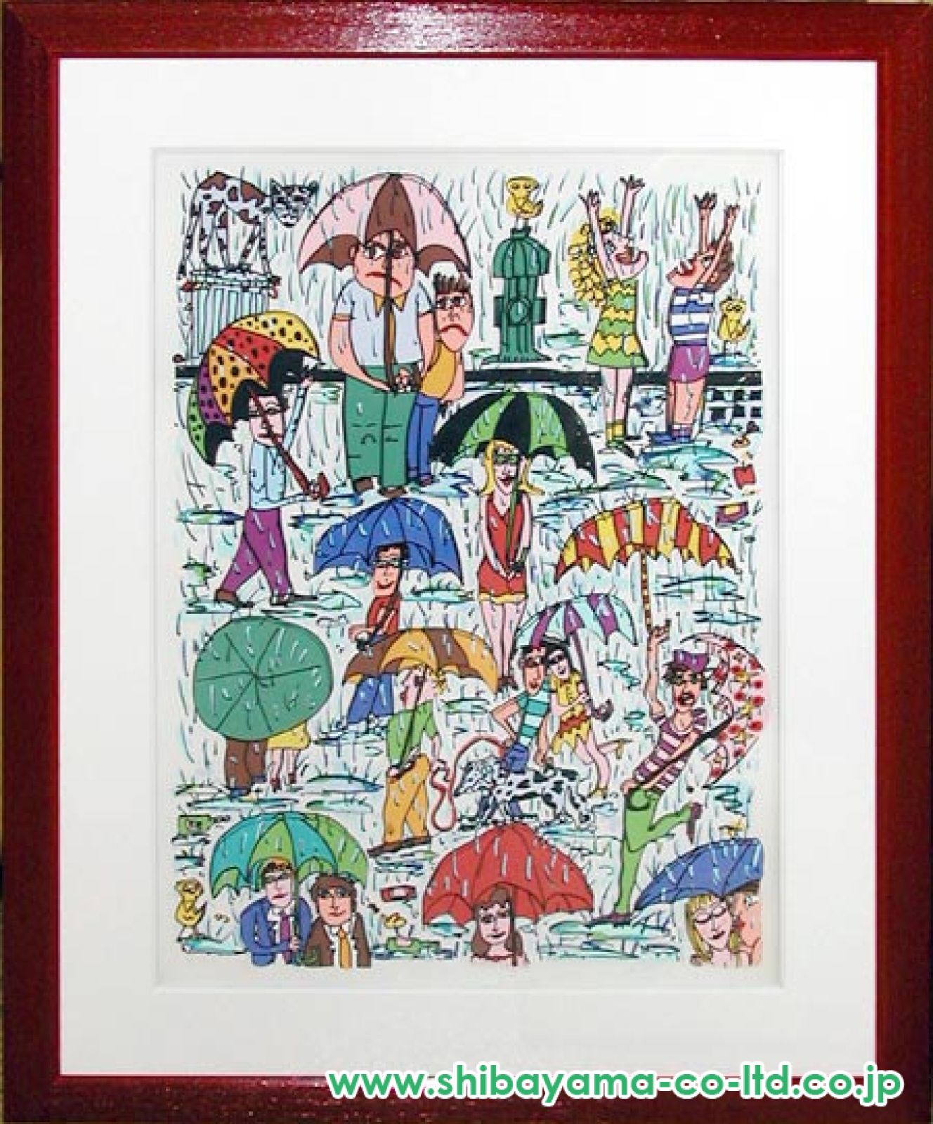 ジェームズ・リジィ 3Dアート 立体版画 シルクスクリーン 限定品 希少品 レア JAMES RIZZI ジェームス・リジィ「LOVE FOR SALE 90」3Dシルク