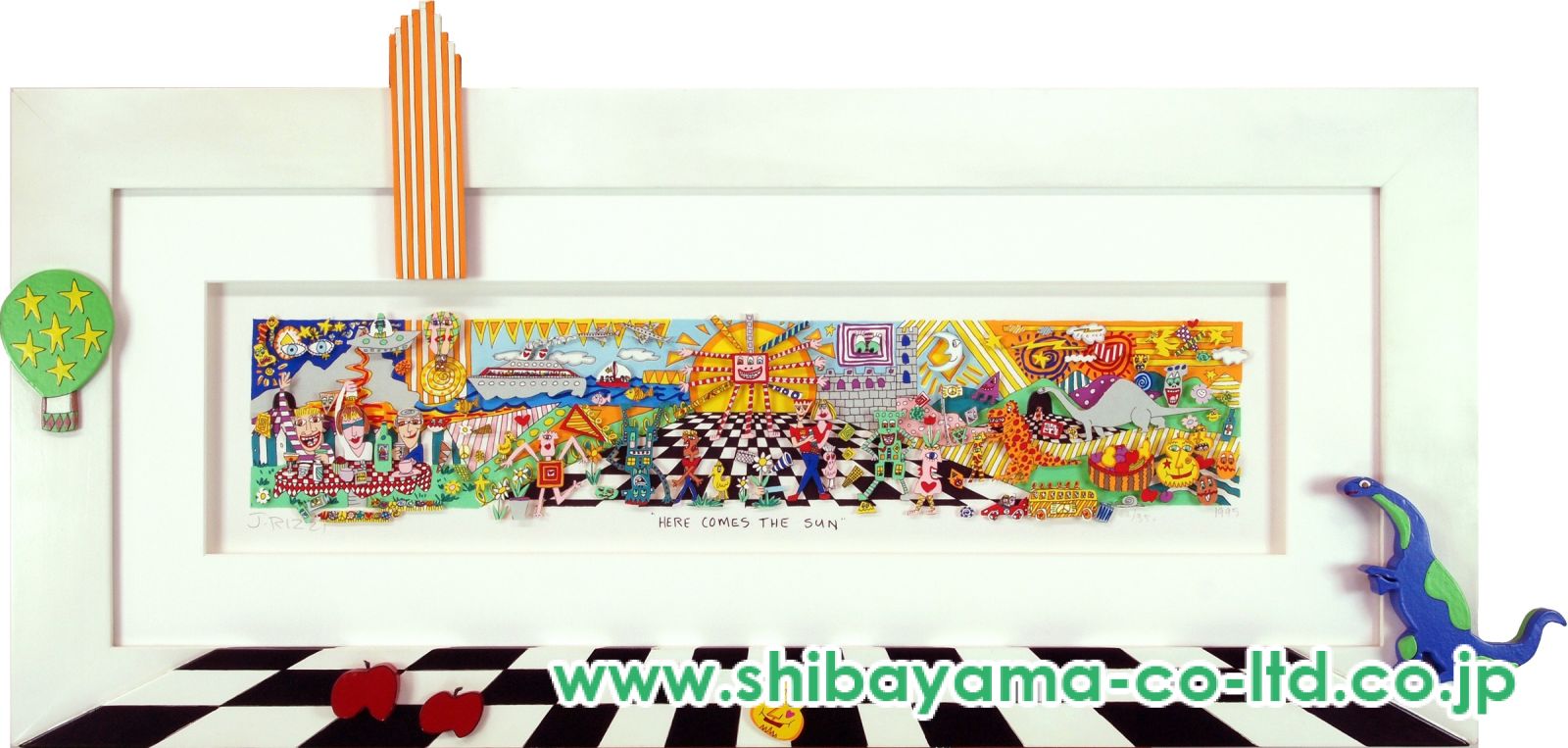 James Rizzi Come Again 3-Dシルクスクリーン James Rizzi 