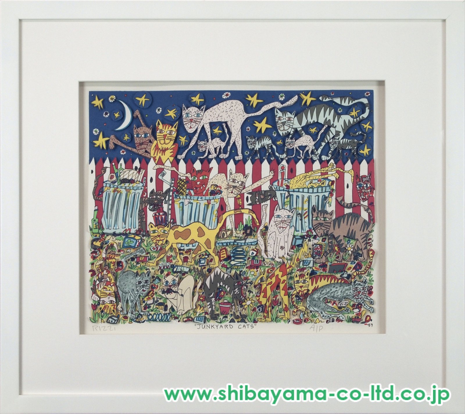 ジェームスリジィ3Dシルクスクリーン JAMES RIZZI/ジェームス・リジィ 
