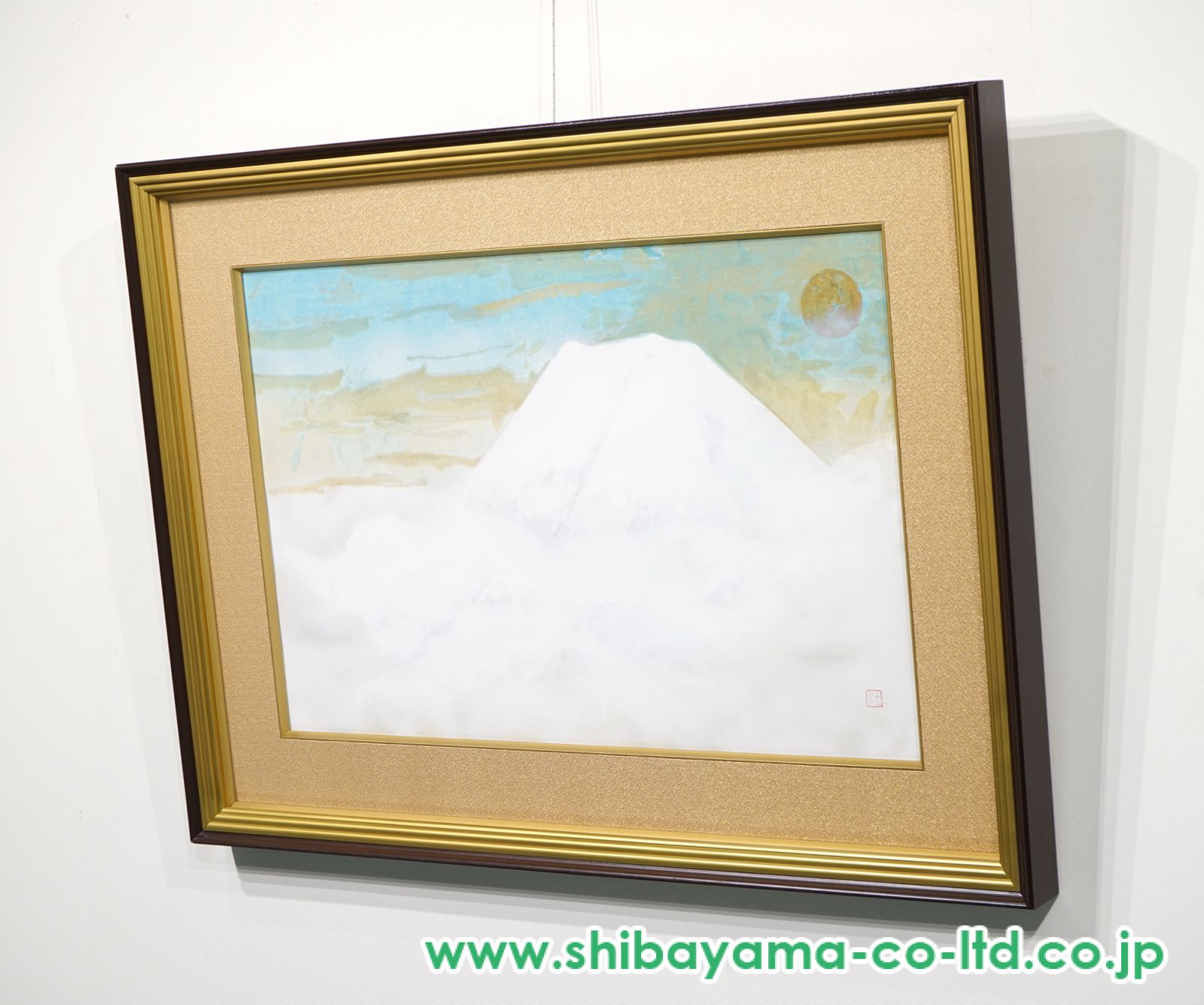 絵画　額装　講談社　オフセット印刷　奥村土牛　　【遼壺】　大判 絵画 額装 講談社 オフセット印刷 奥村土牛 【遼壺】 大判