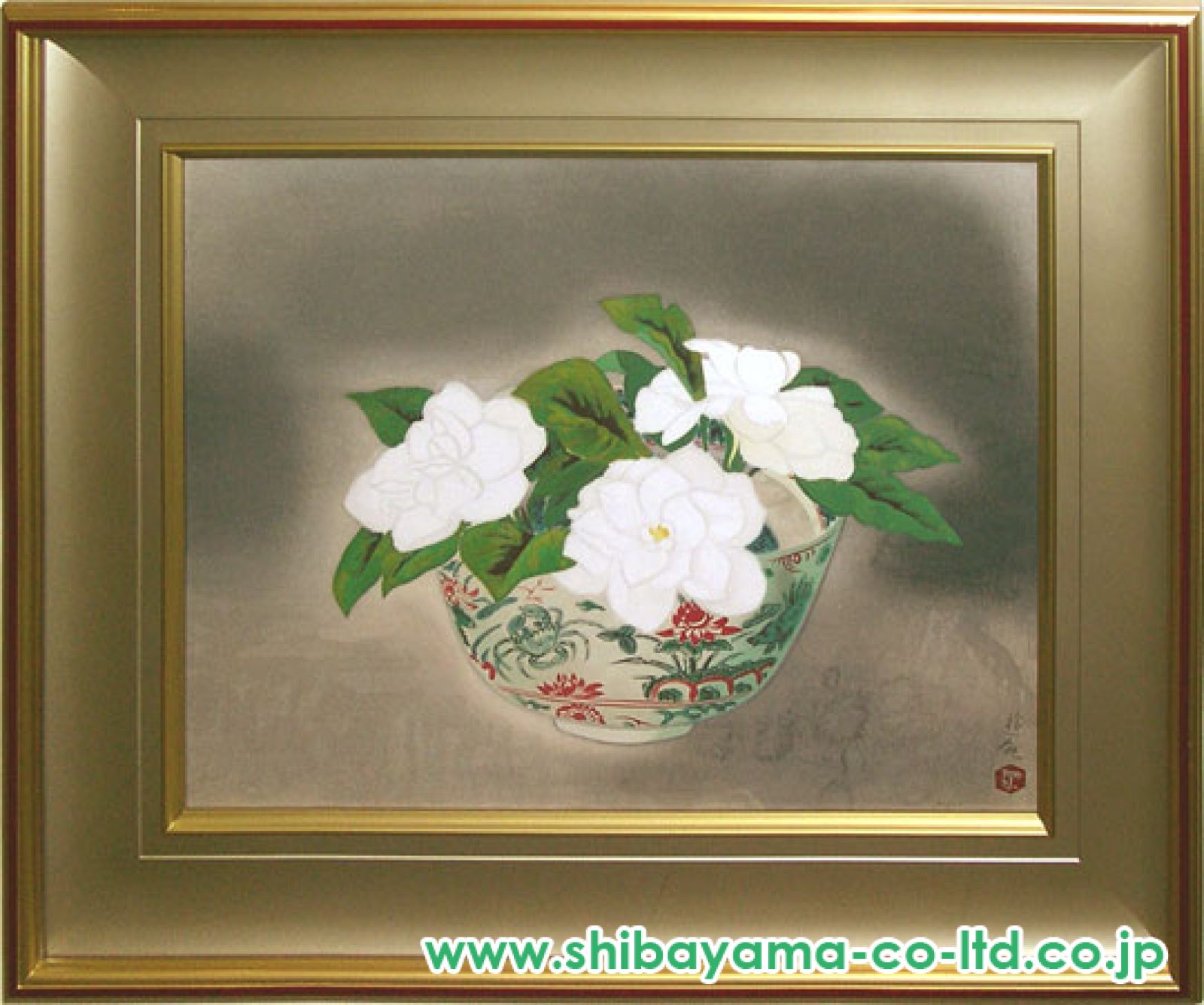 小倉遊亀「瓶花」木版画 :: 絵画買取・販売 - シバヤマ