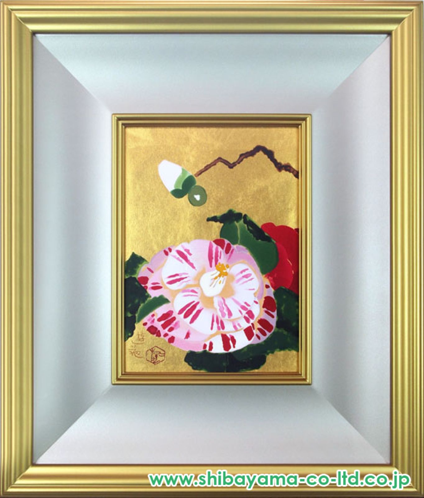 小倉遊亀「蜀紅錦」シルクスクリーン :: 絵画買取・販売 - シバヤマ