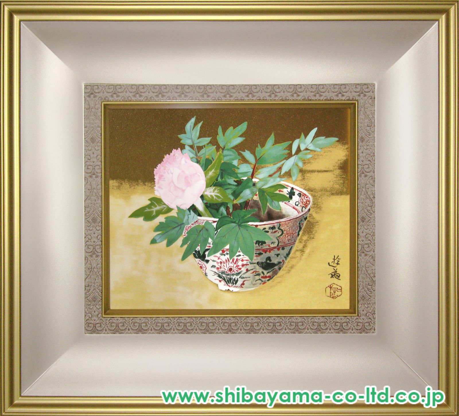 【静物画】シルクスクリーン 笹倉鉄平「窓辺」シルクスクリーン :: 絵画買取・販売 - シバヤマ