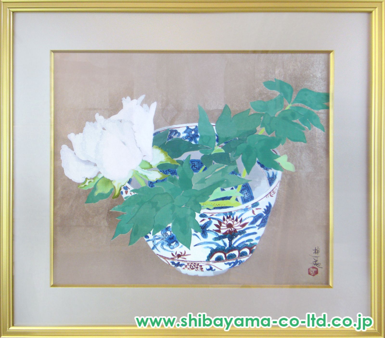 ゆ*♪様 「真作」小倉遊亀「紫蘇の花」木版画　11/280　証書付き 小倉遊亀 「紫蘇花」 木版画 美術品・アンティーク・コレクション