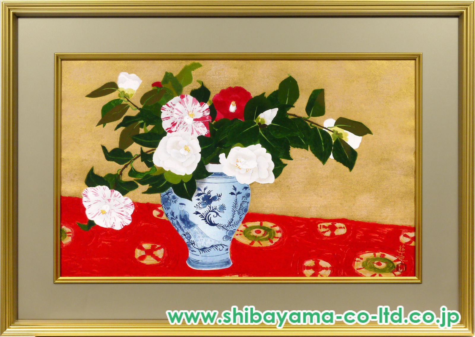 【真作】 伝統手摺木版画　小倉遊亀 筆 「 観自在 」 99/150　BK010 真作】 伝統手摺木版画 小倉遊亀 筆 「 観自在 」 99/150 BK010