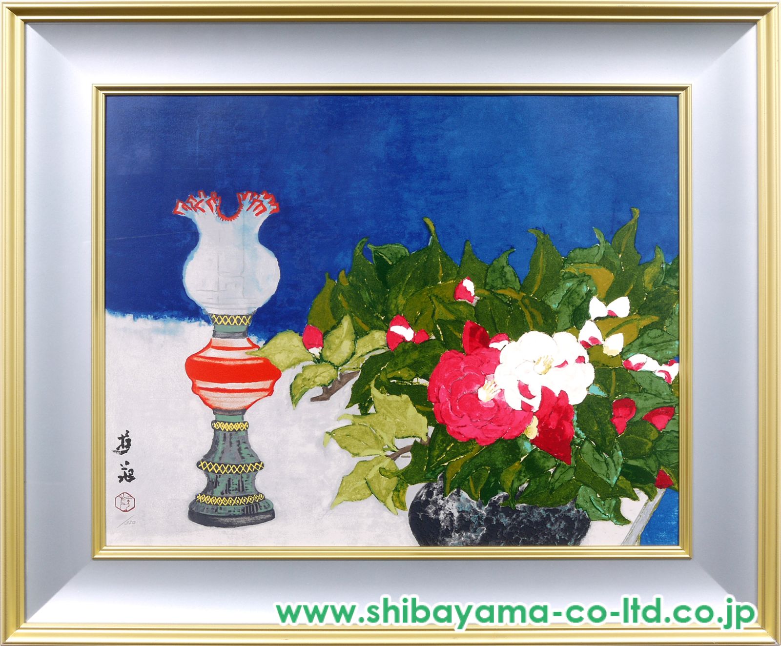 小倉遊亀　花の四季 小倉遊亀 花の四季