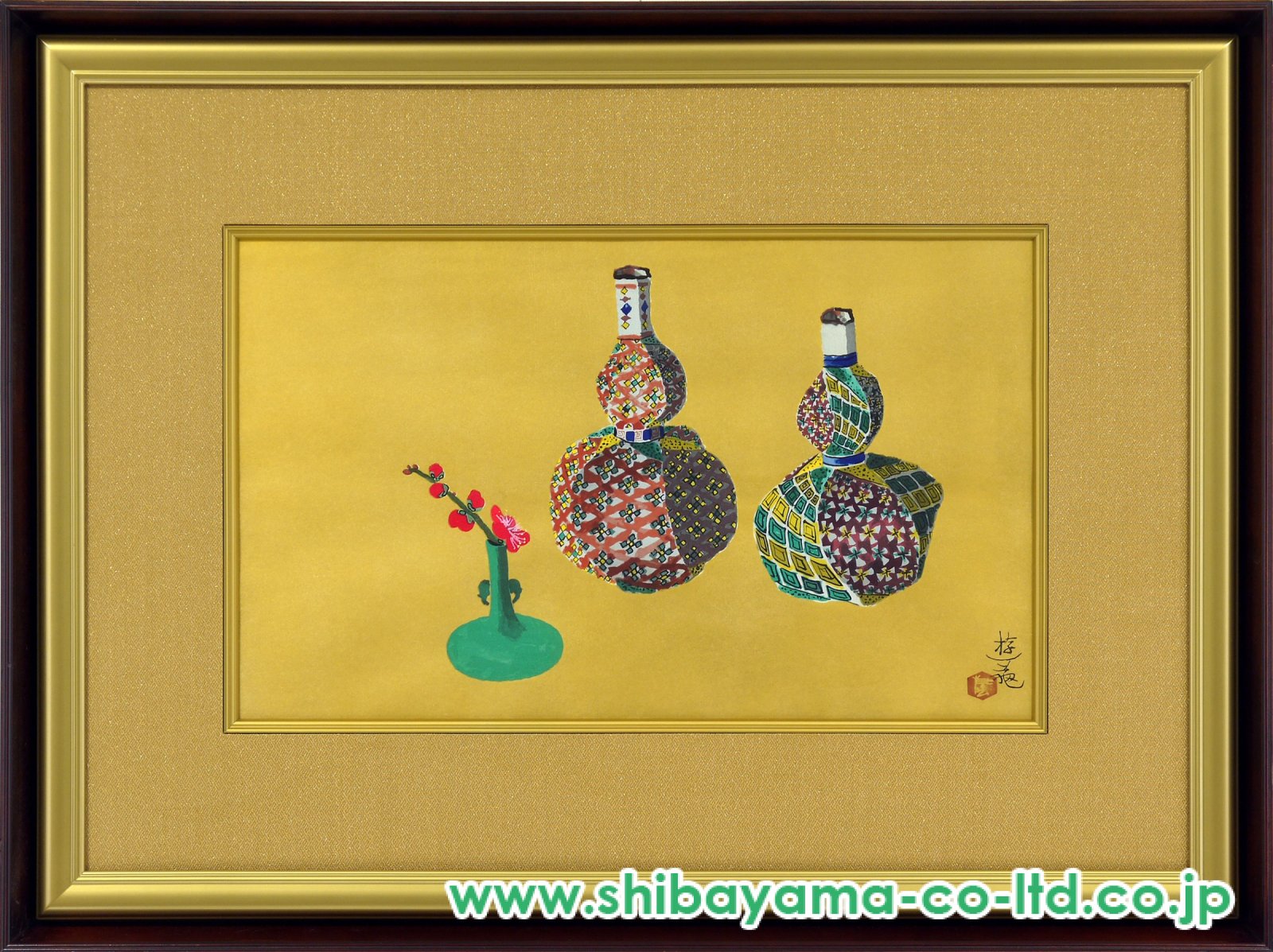 小倉遊亀「巨匠を偲ぶ」木版画 :: 絵画買取・販売 - シバヤマ