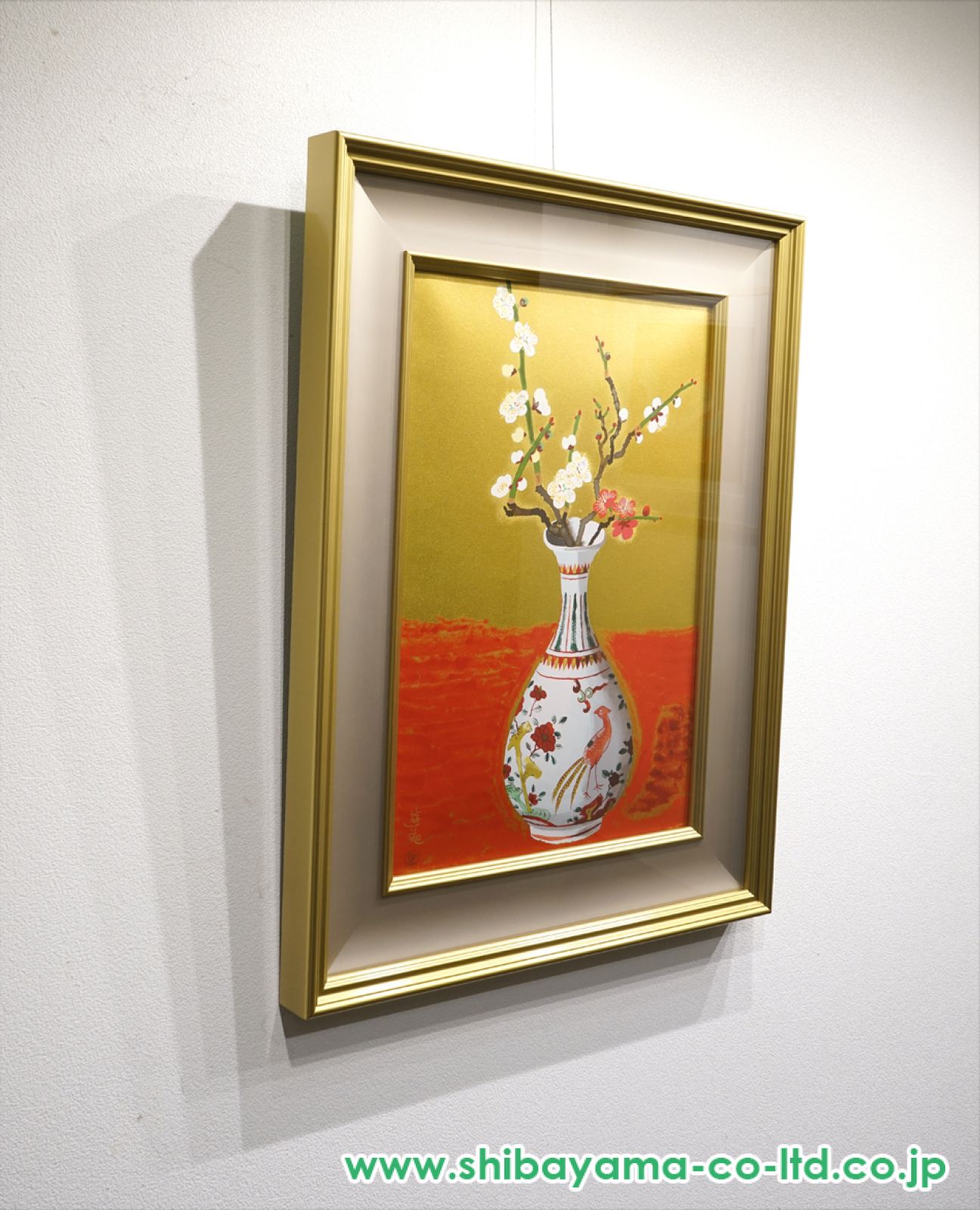 小倉遊亀 作　梅 小倉遊亀「梅」木版画 絵画買取・販売の小竹美術