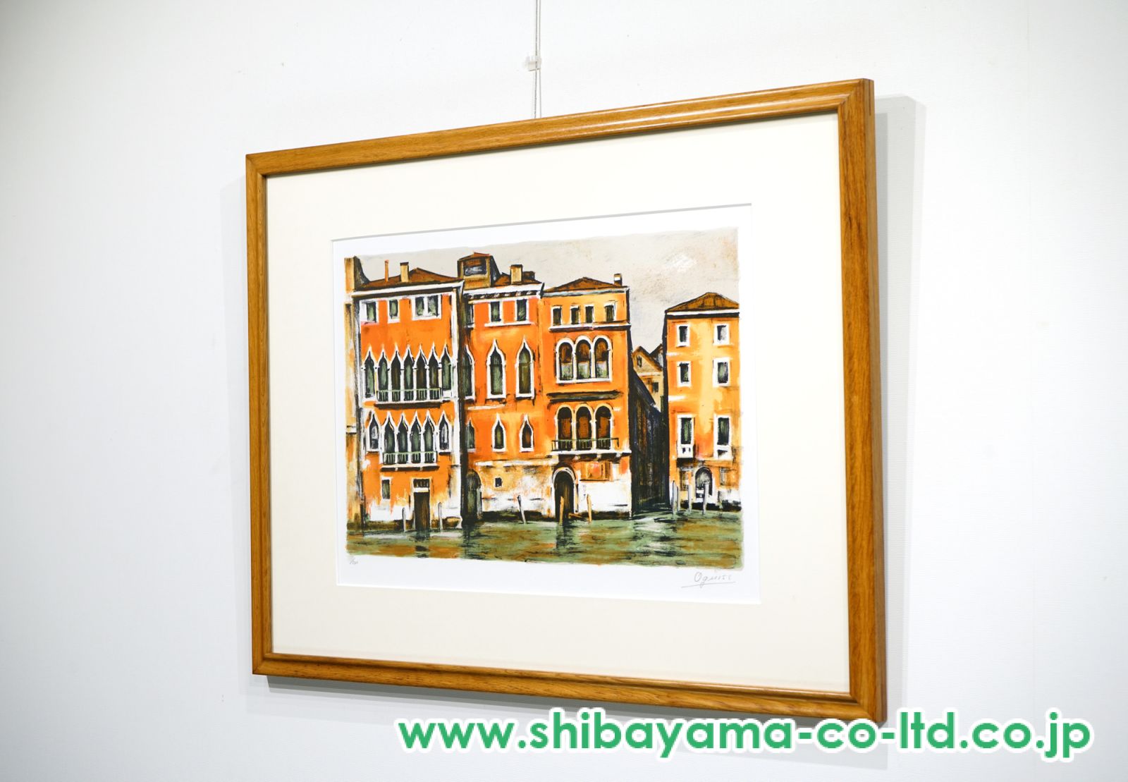 荻須高徳、【Palais Vanaxel バナクセル宮（ベニス）】 ベニスの宮殿 | ｜正光画廊