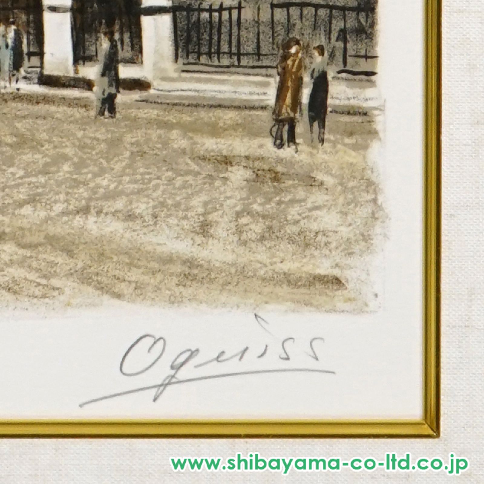 荻須高徳　油彩　肉筆『風景画』表と裏サイン　鑑定証　M10号　額装　a870 2025年最新】Yahoo!オークション -◾荻須高徳の中古品・新品・未