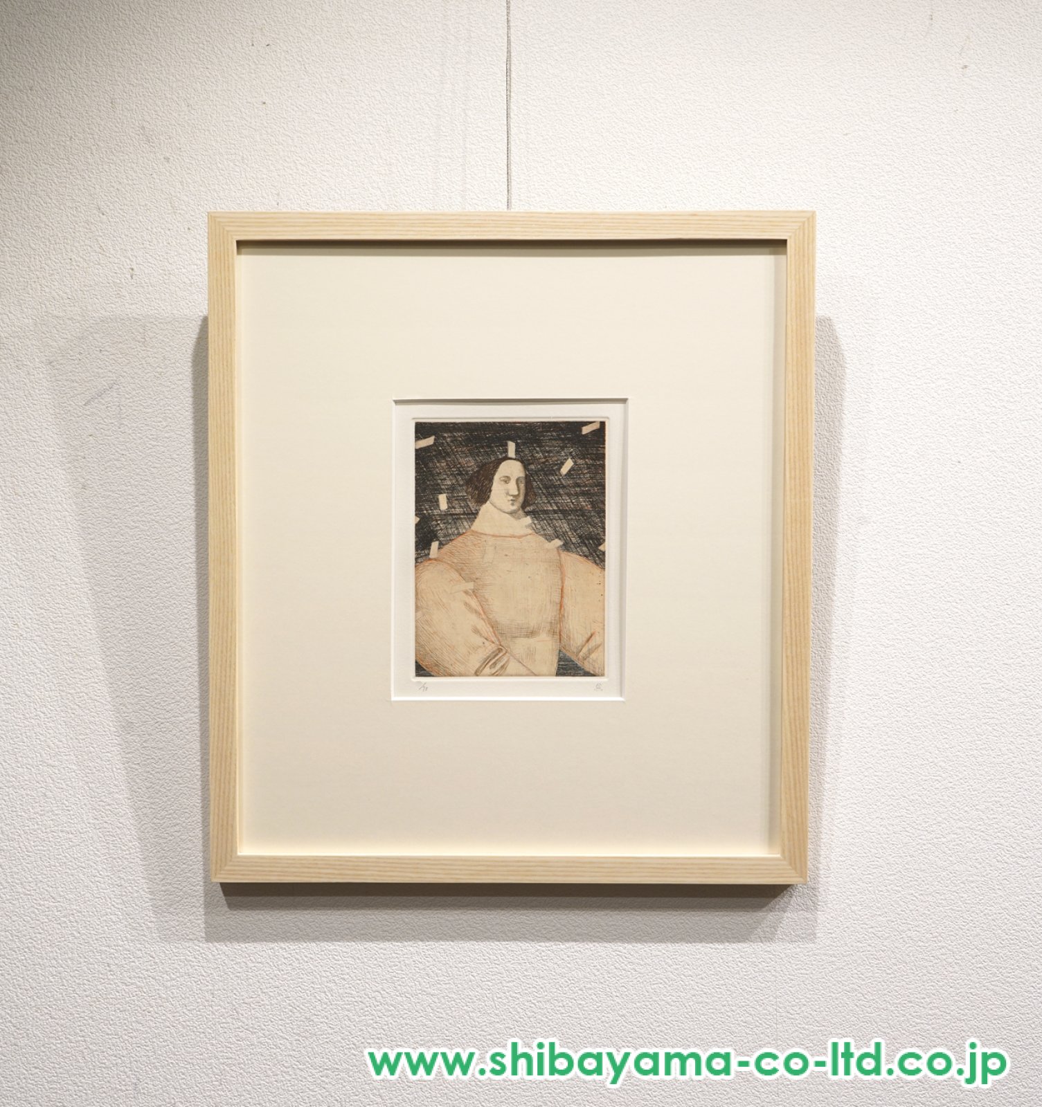 有元利夫「版画集「一千一秒物語」より『THE MOON RIDERS 版画集「一千