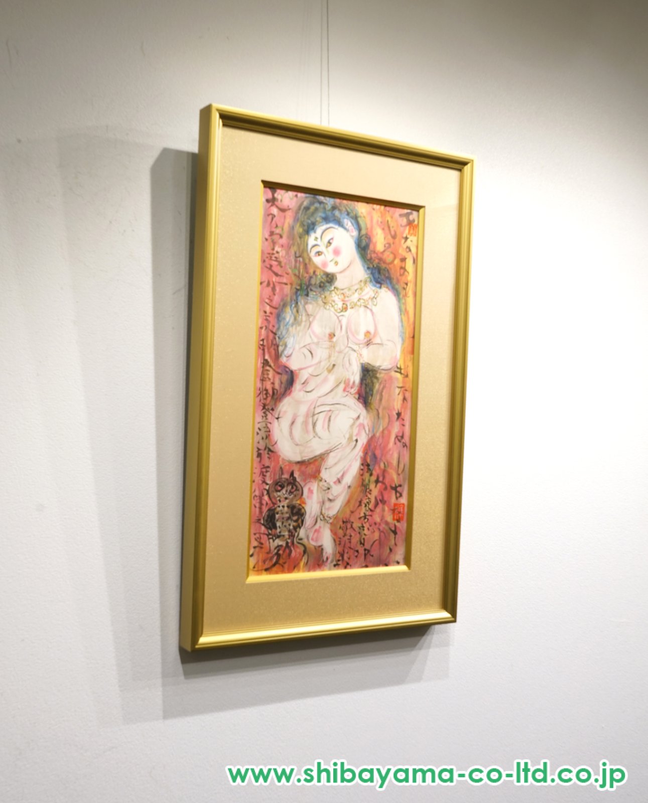 棟方志功「天乃宇受女之美胡登図」リトグラフ :: 絵画買取・販売