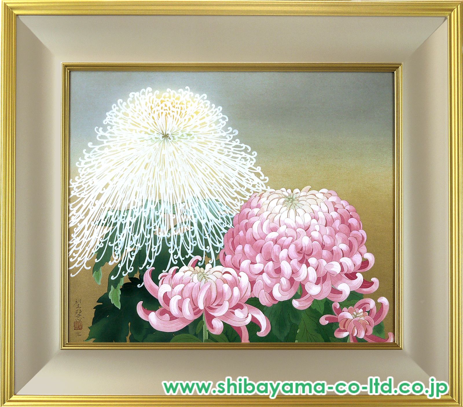 森田りえ子「秋華」木版画 :: 絵画買取・販売 - シバヤマ
