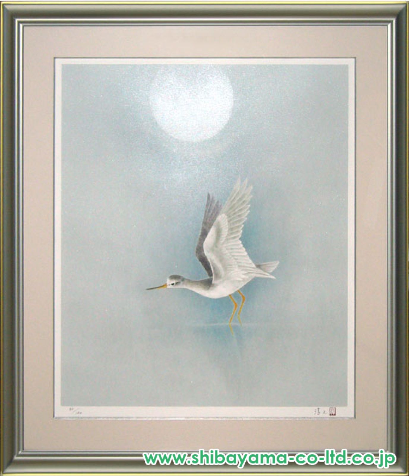 上村淳之「月の汀」リトグラフ :: 絵画買取・販売 - シバヤマ