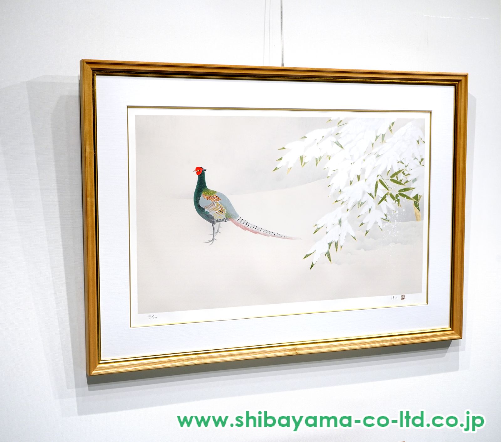 上村淳之「雪野」リトグラフ :: 絵画買取・販売 - シバヤマ
