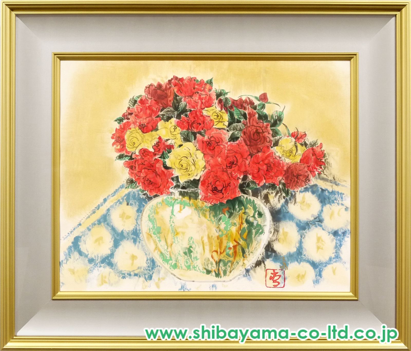 前田 青邨 日本画家 桃花 前田青邨「桃花」木版画 :: 絵画買取・販売 - シバヤマ