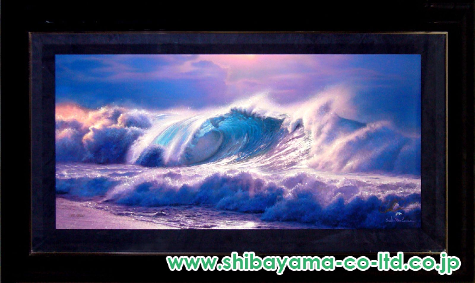 クリスチャン・リース・ラッセン「オーシャン・ロア OCEAN ROAR