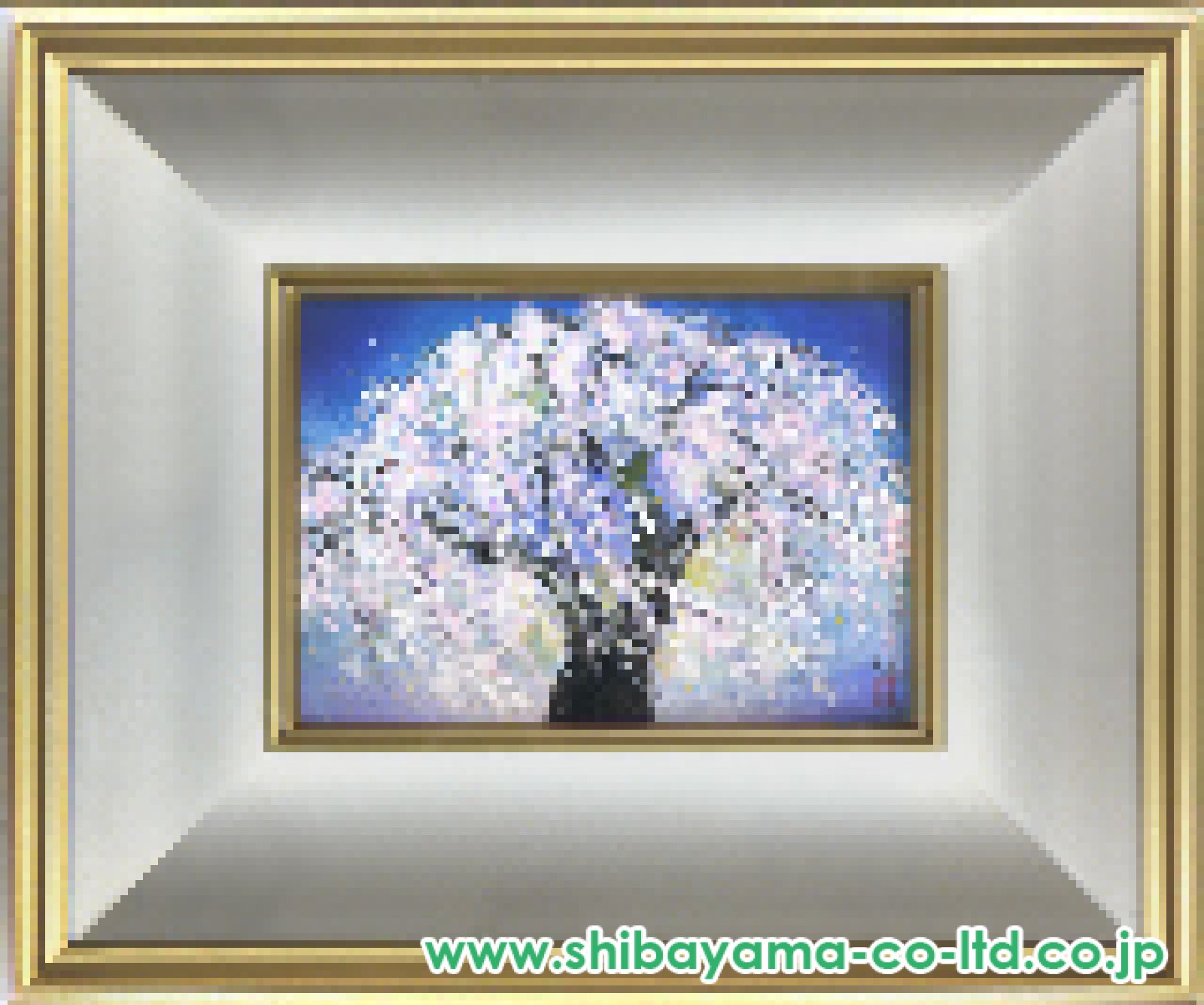 木村圭吾「春風 長興山」日本画 SM :: 絵画買取・販売 - シバヤマ